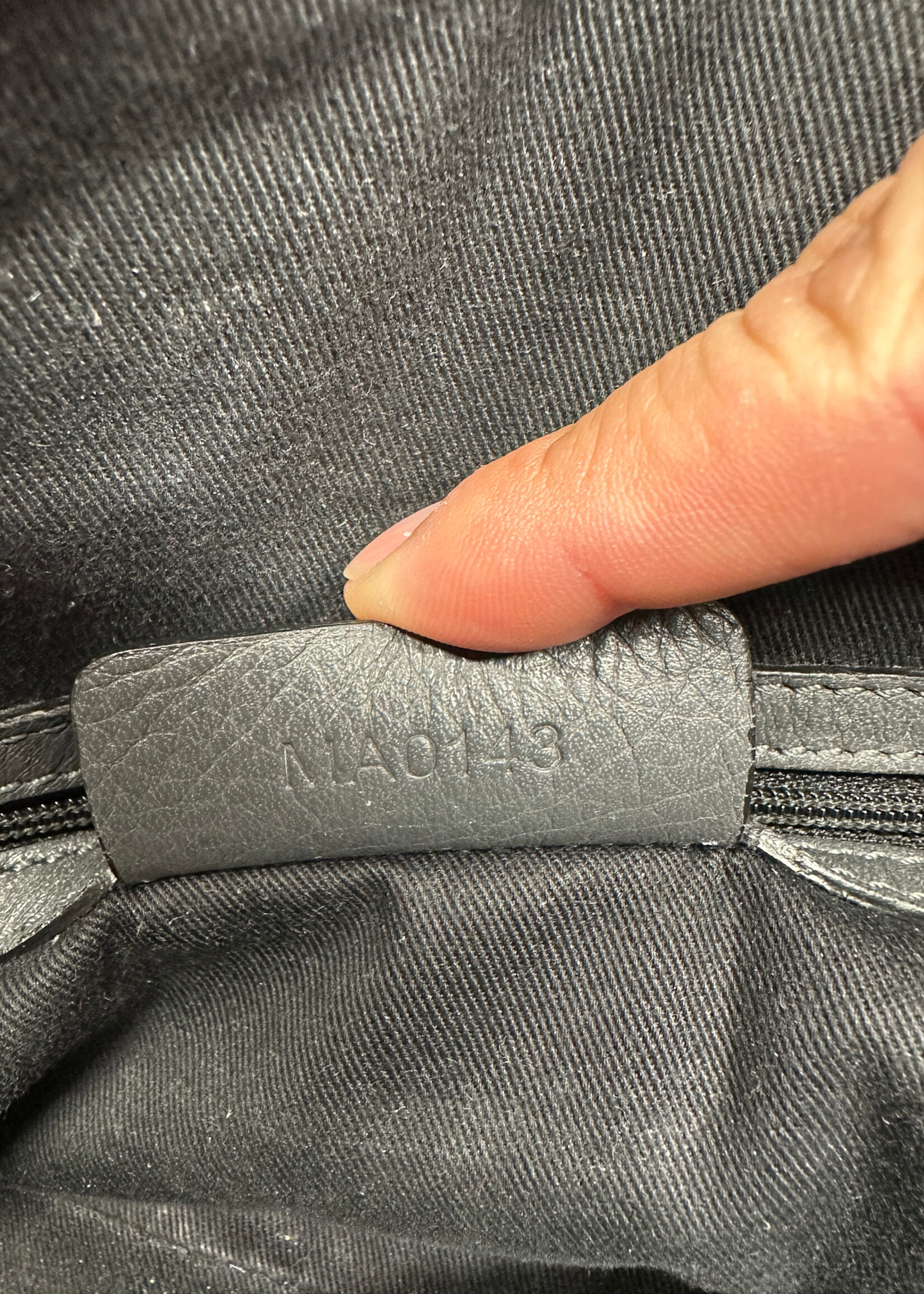 Givenchy Grey Leather Bag