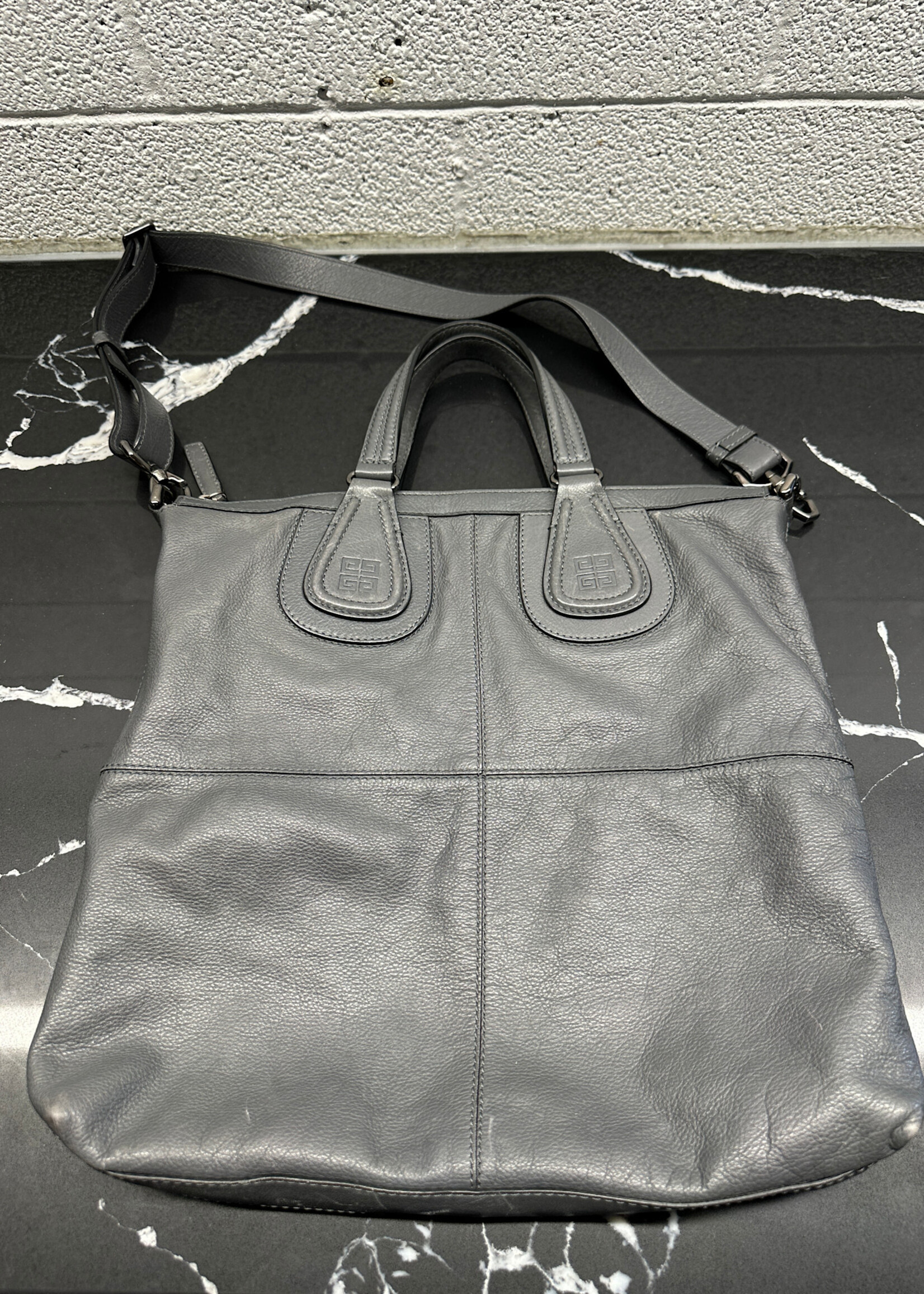 Givenchy Grey Leather Bag