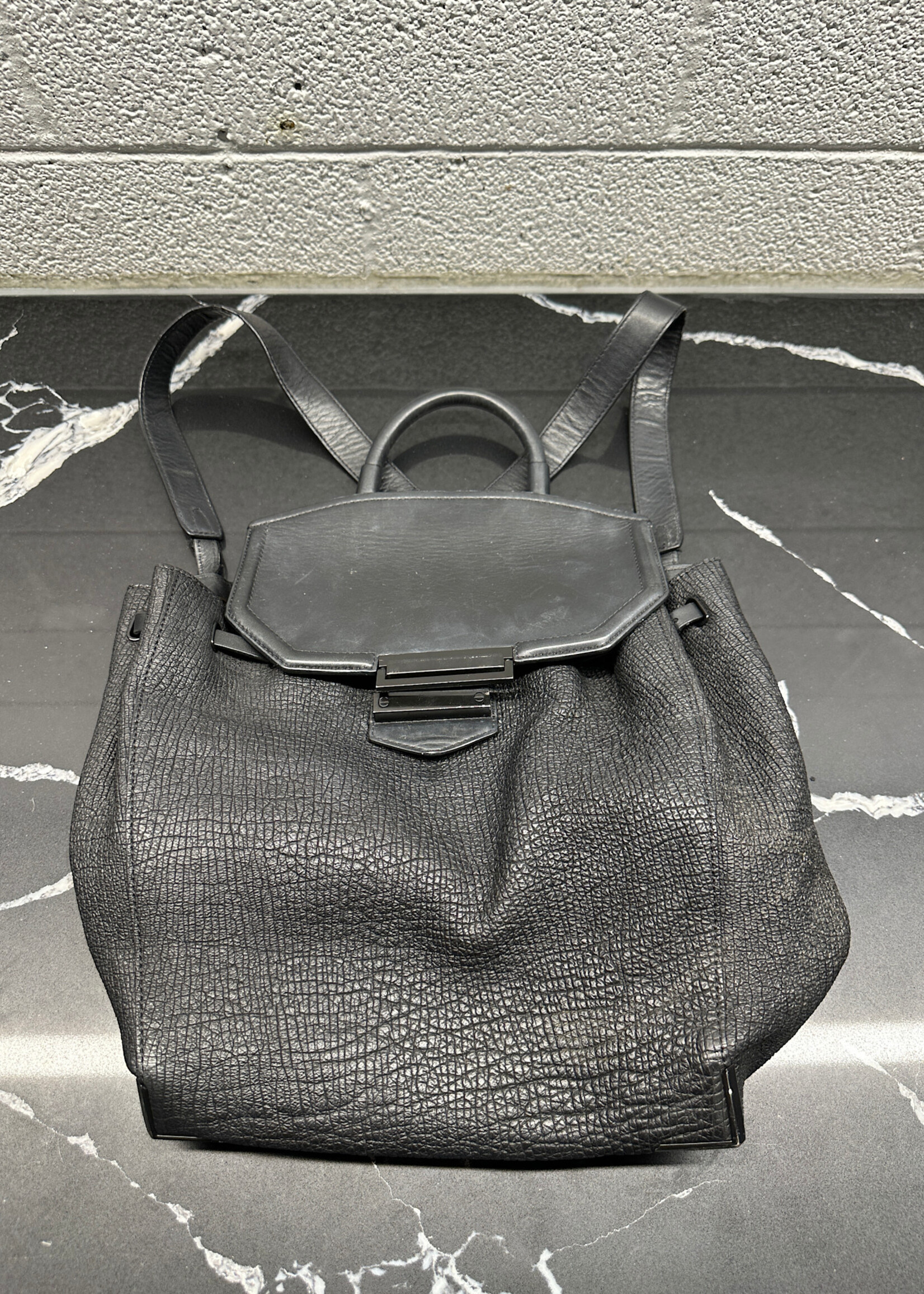 Alexander Wang Leather Backpack AS IS