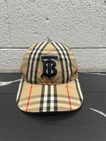 Burberry Tan Plaid cap