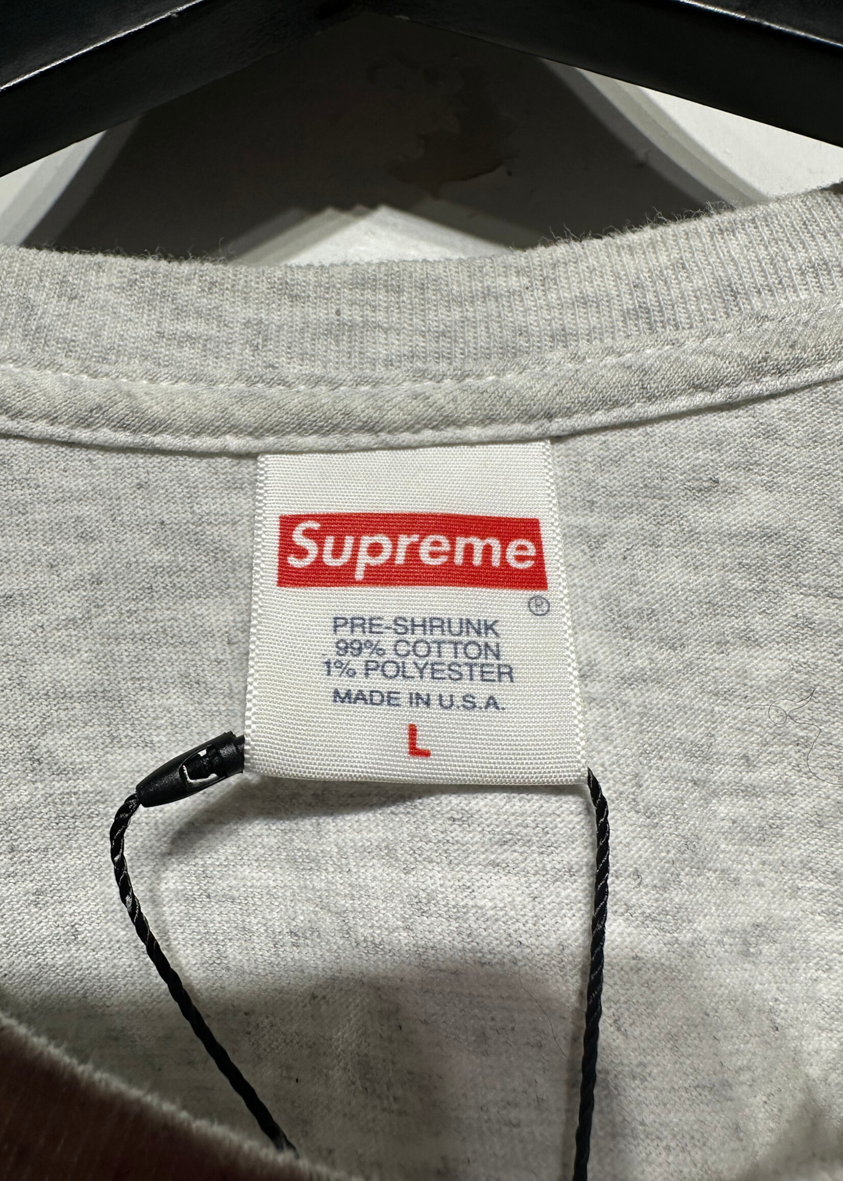 Supreme Too Many Assholes Grey Tee L