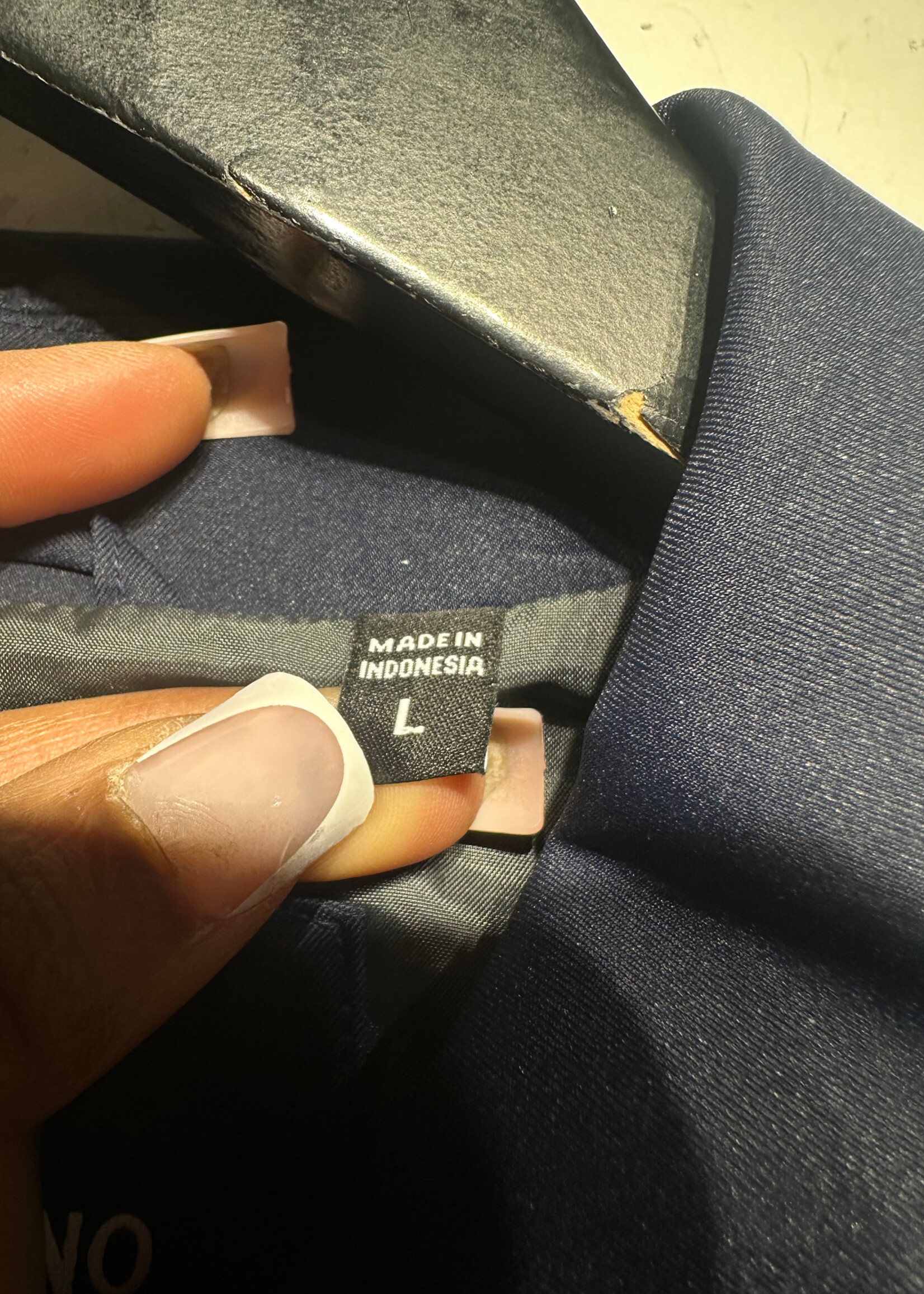 Murano Navy Blue Zip Jacket L