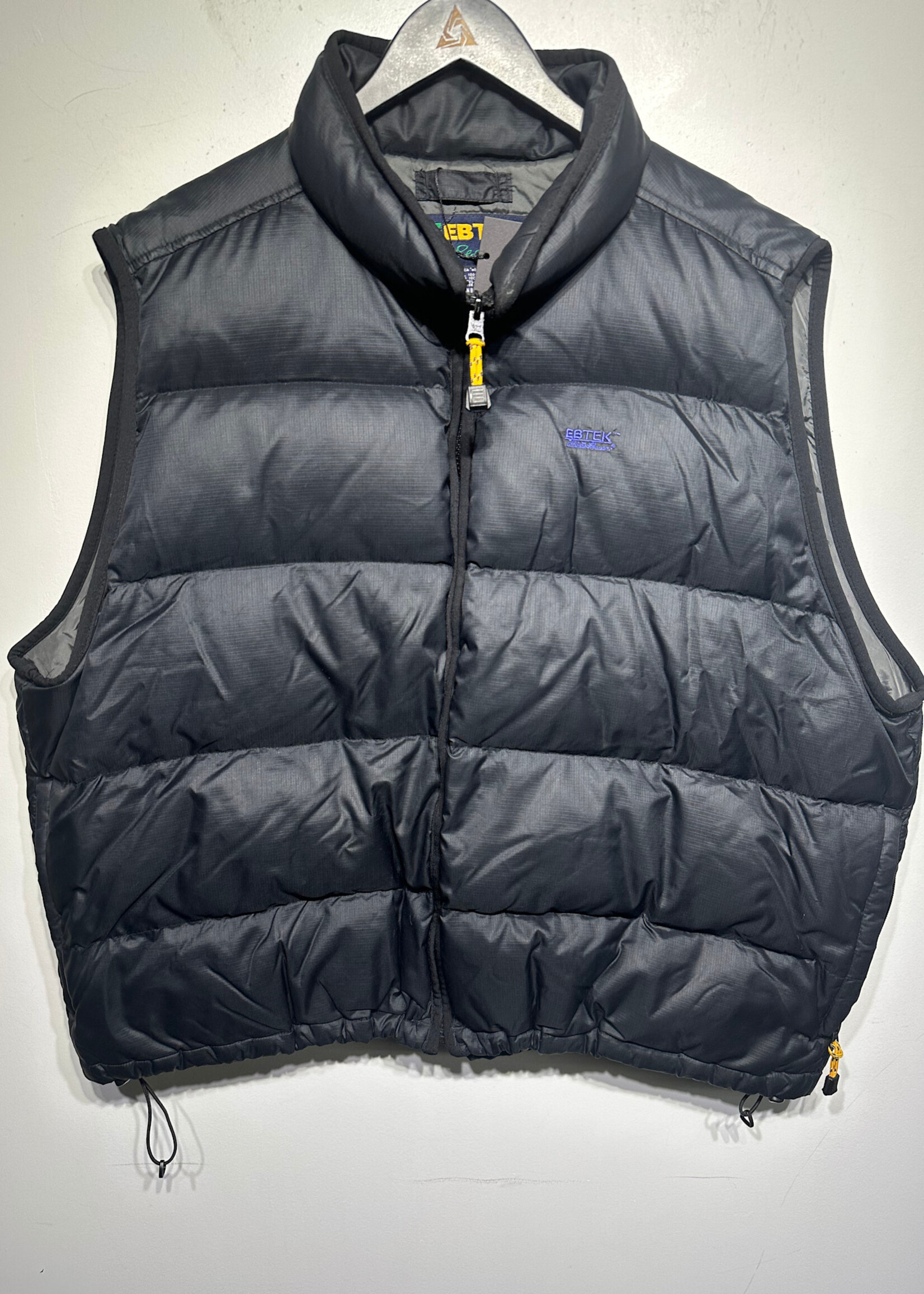 Ebtek Black Puffer Vest Masc XXL