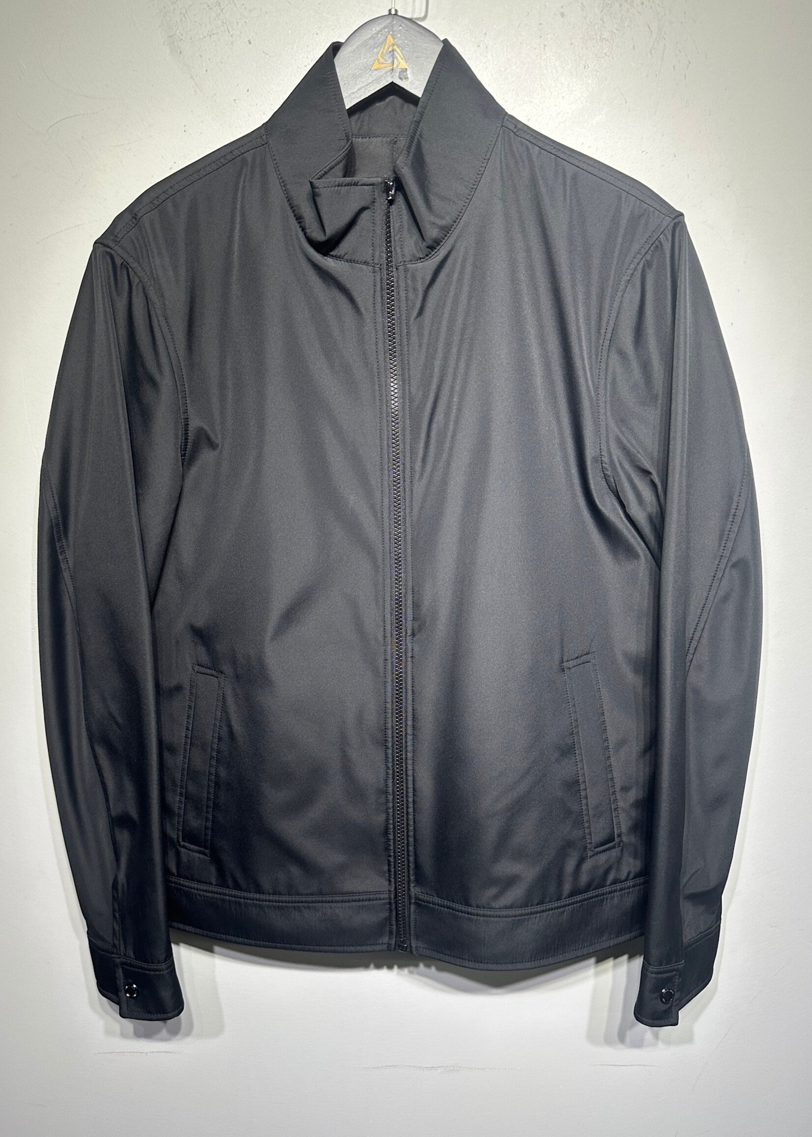 Michael Kors Black Nylon Zip Jacket M