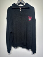 Harley Black Crest Knit Q Zip XXL