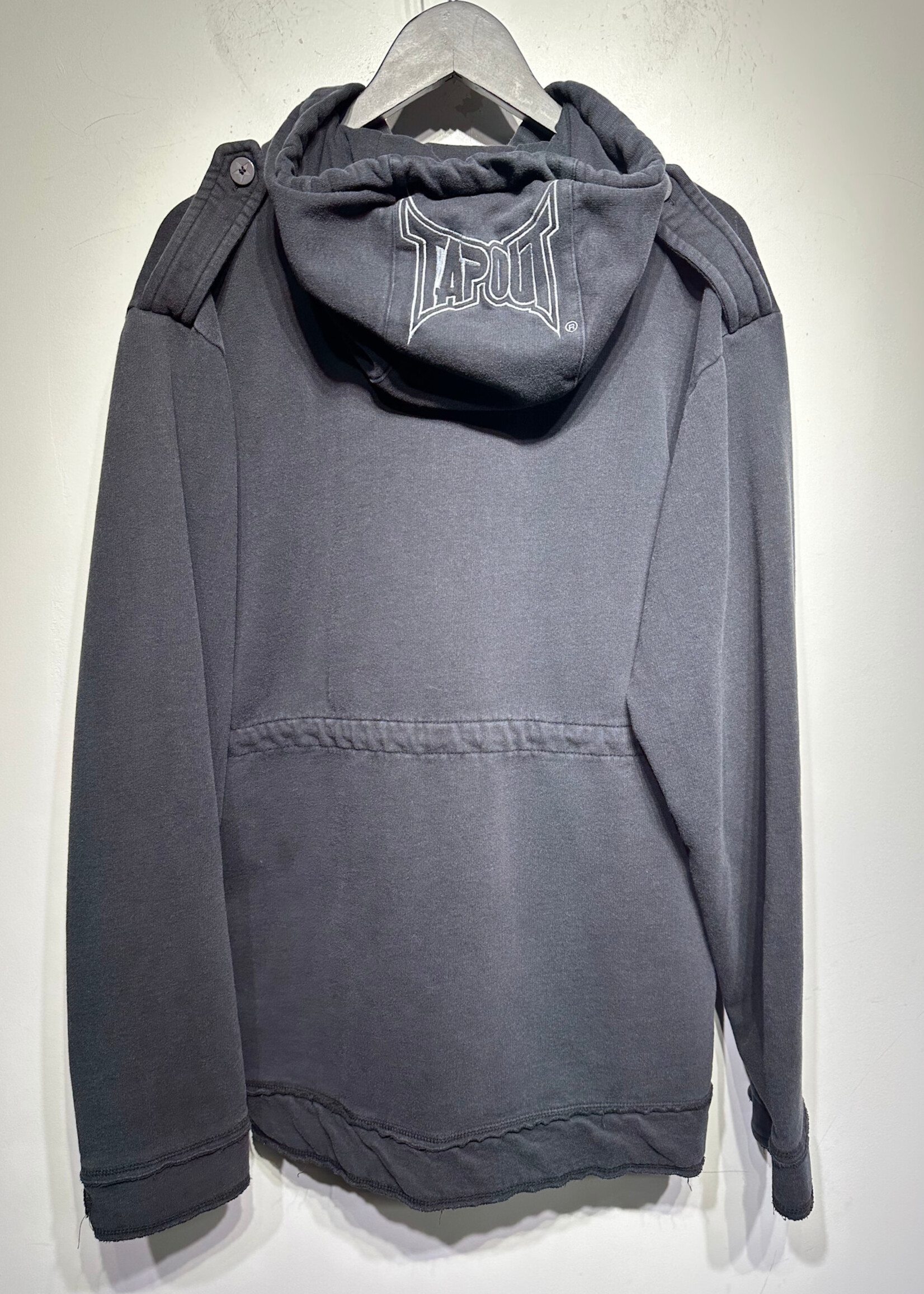 Tapout Black Cargo Zip Up Jacket XL