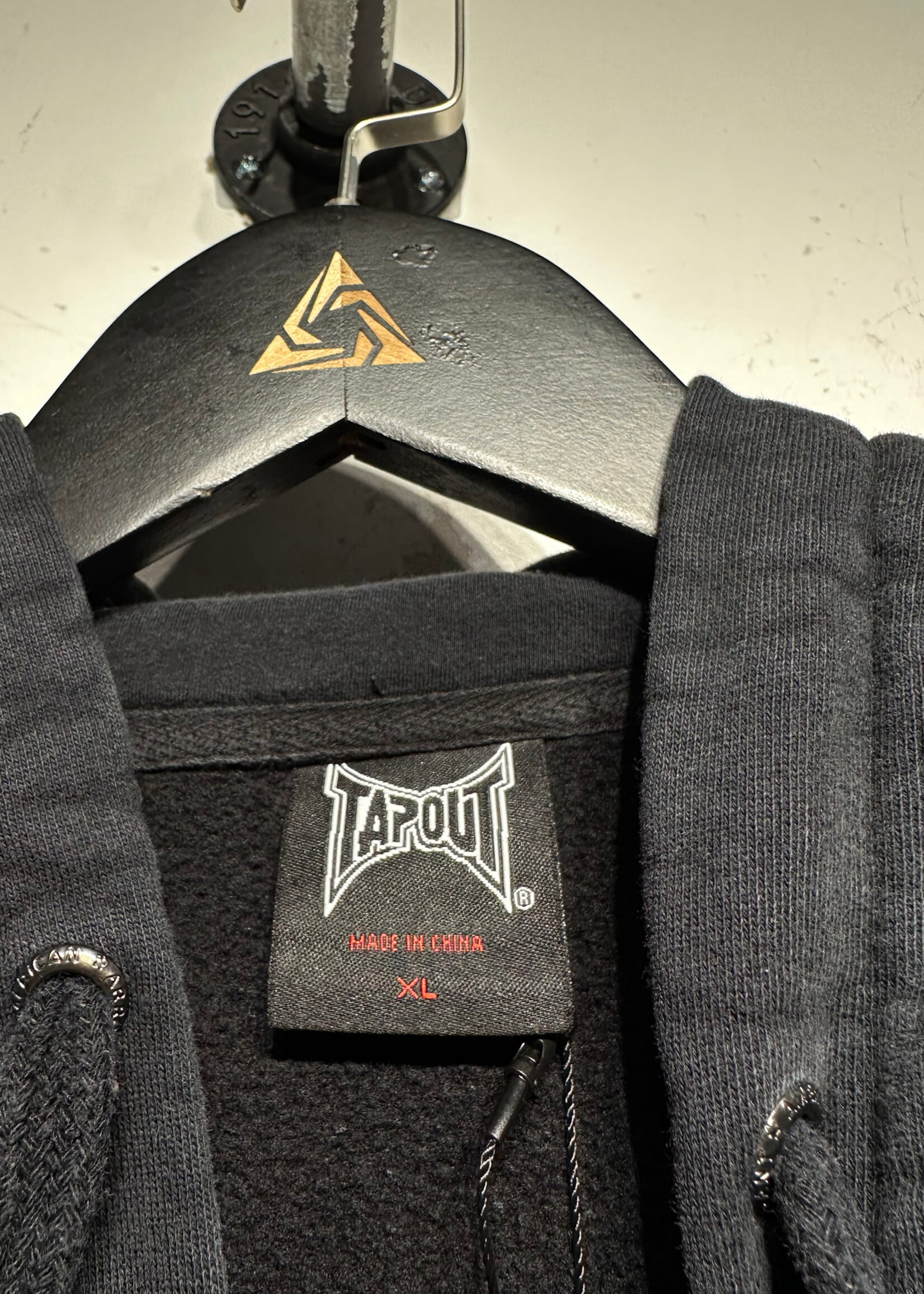 Tapout Black Cargo Zip Up Jacket XL