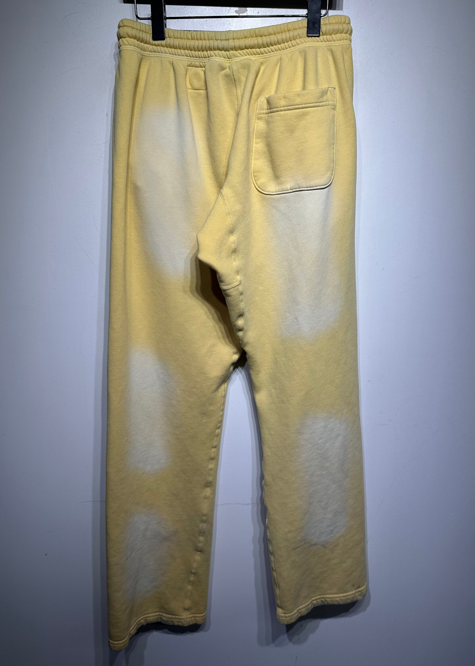 Hellstar Faded Yellow Sweatpants L