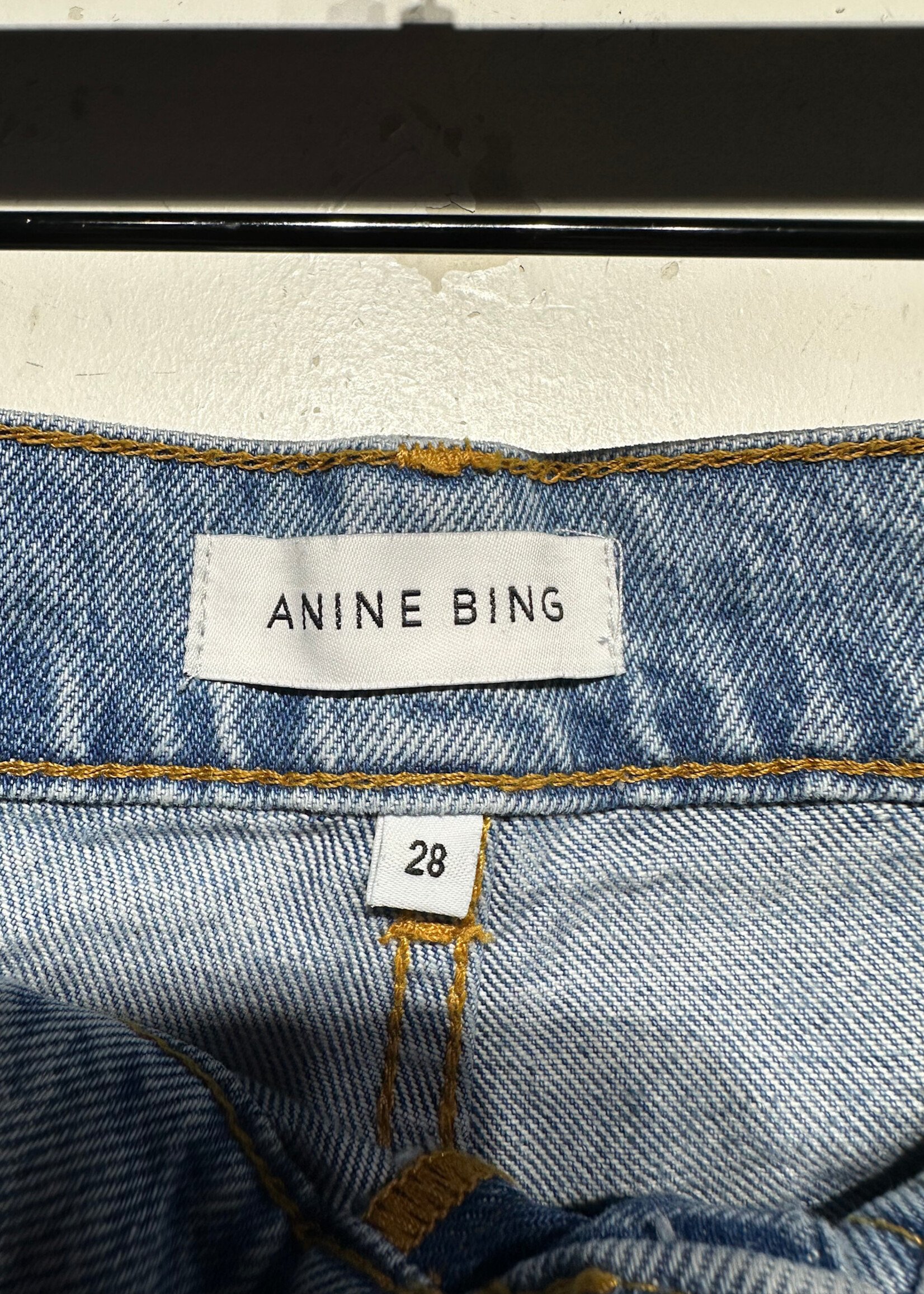 Anine Bing Light Wash Sonya Jean 28