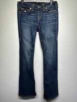 True Religion Dark Wash Boot Cut Jeans 28