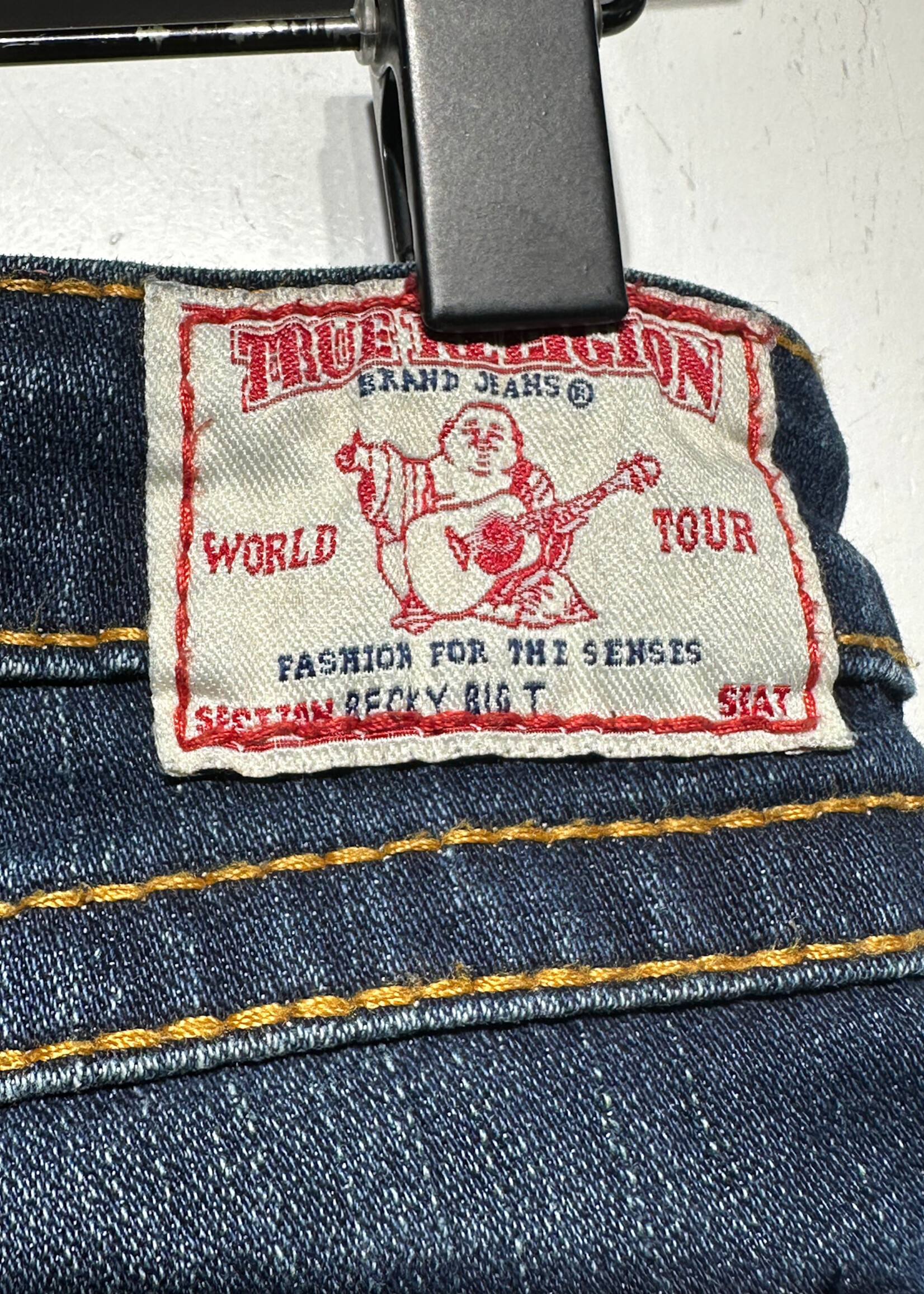 True Religion Dark Wash Boot Cut Jeans 28