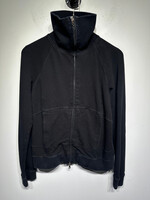 Prada 06 Black High Neck Track Jacket Fem XL