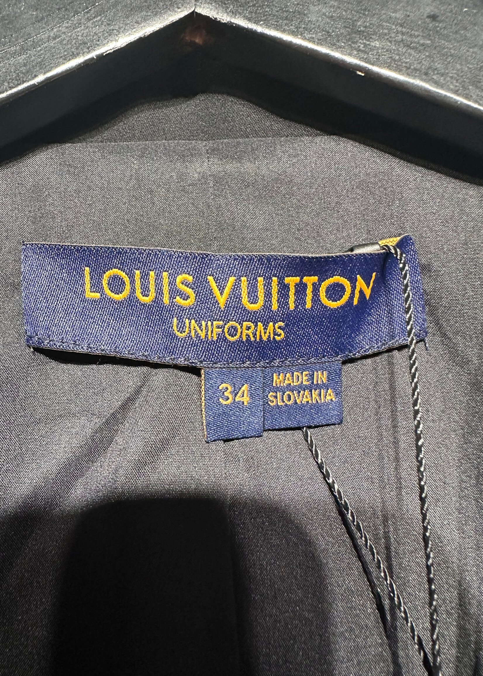 Louis Vuitton Uniform Black Blazer XS