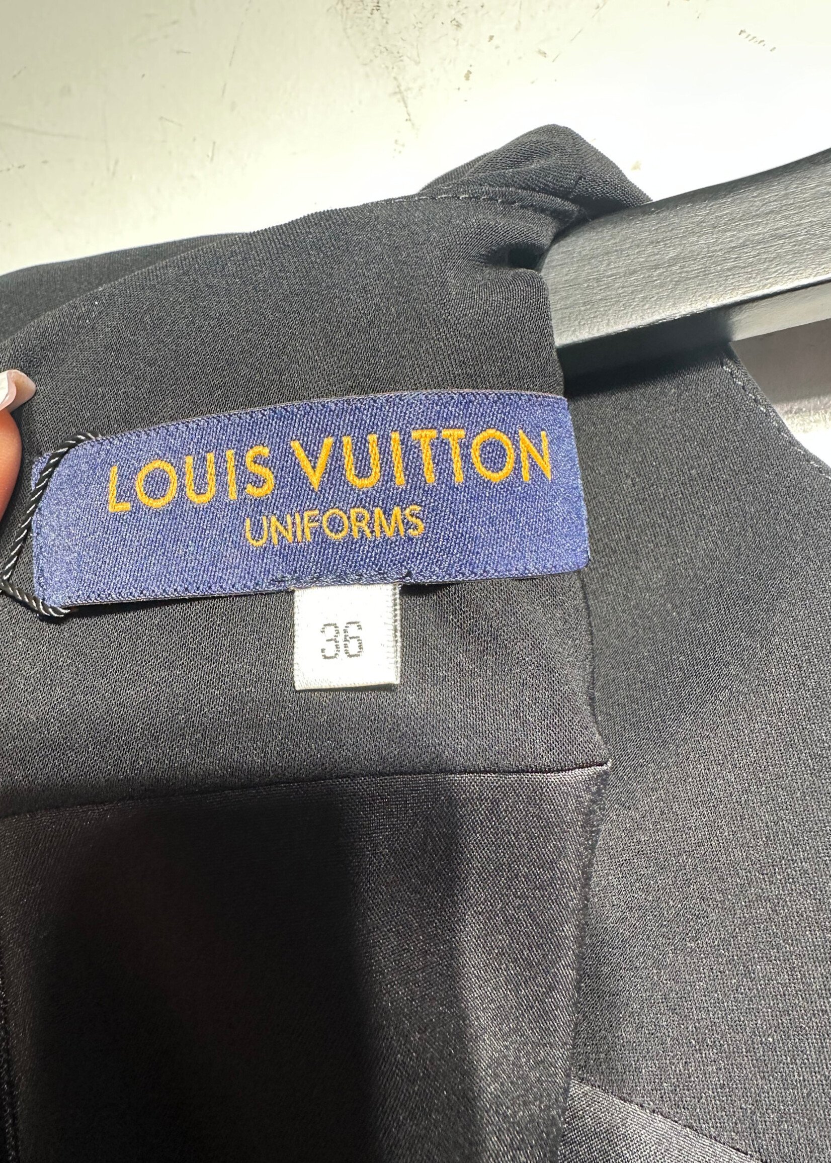 Louis Vuitton Uniform Black Dress XS/S