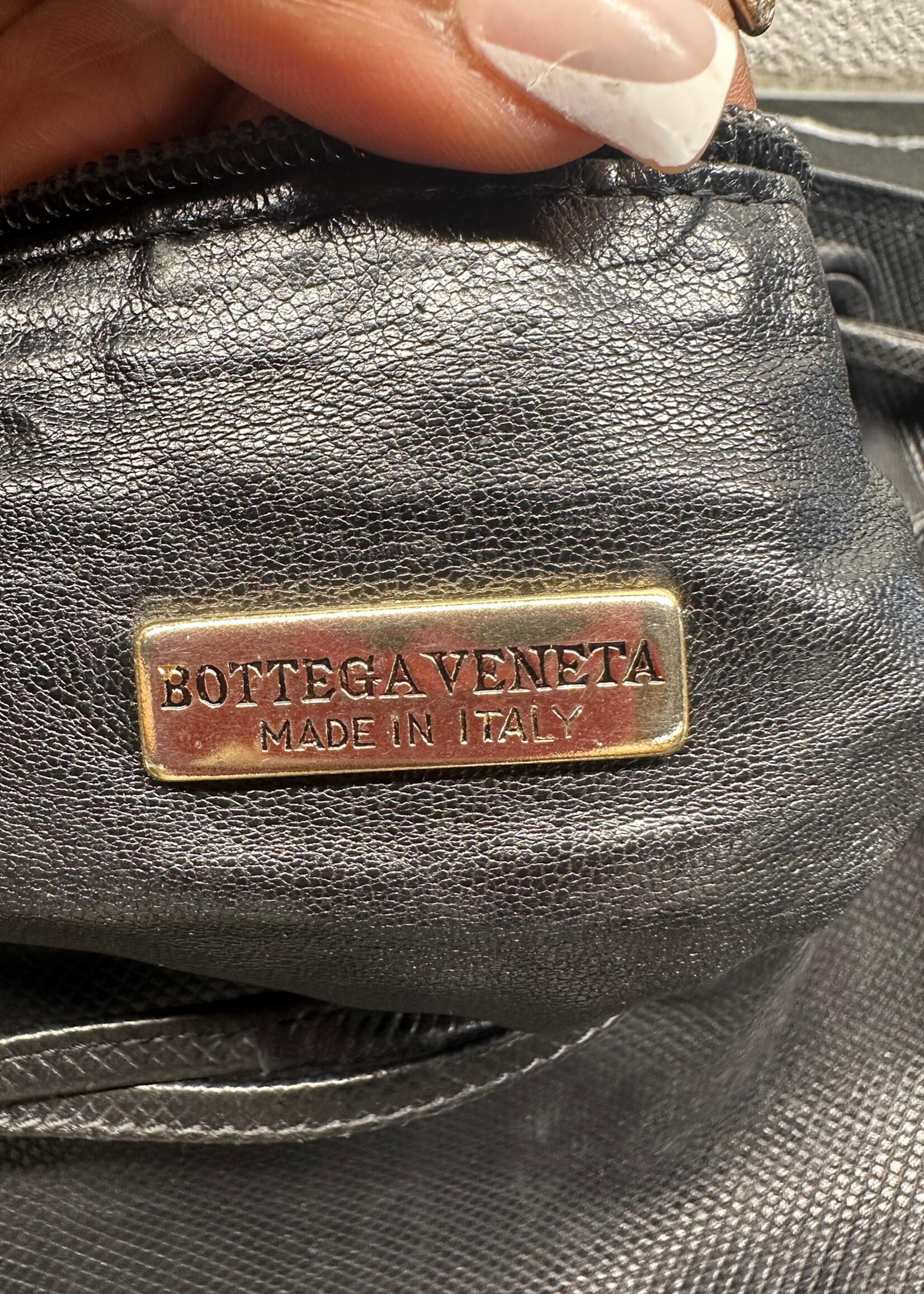 Bottega Vintage Black Bucket Bag AS IS