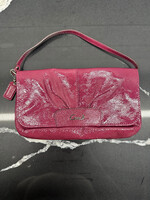 Coach Y2K Pink Patent Shoulder Bag