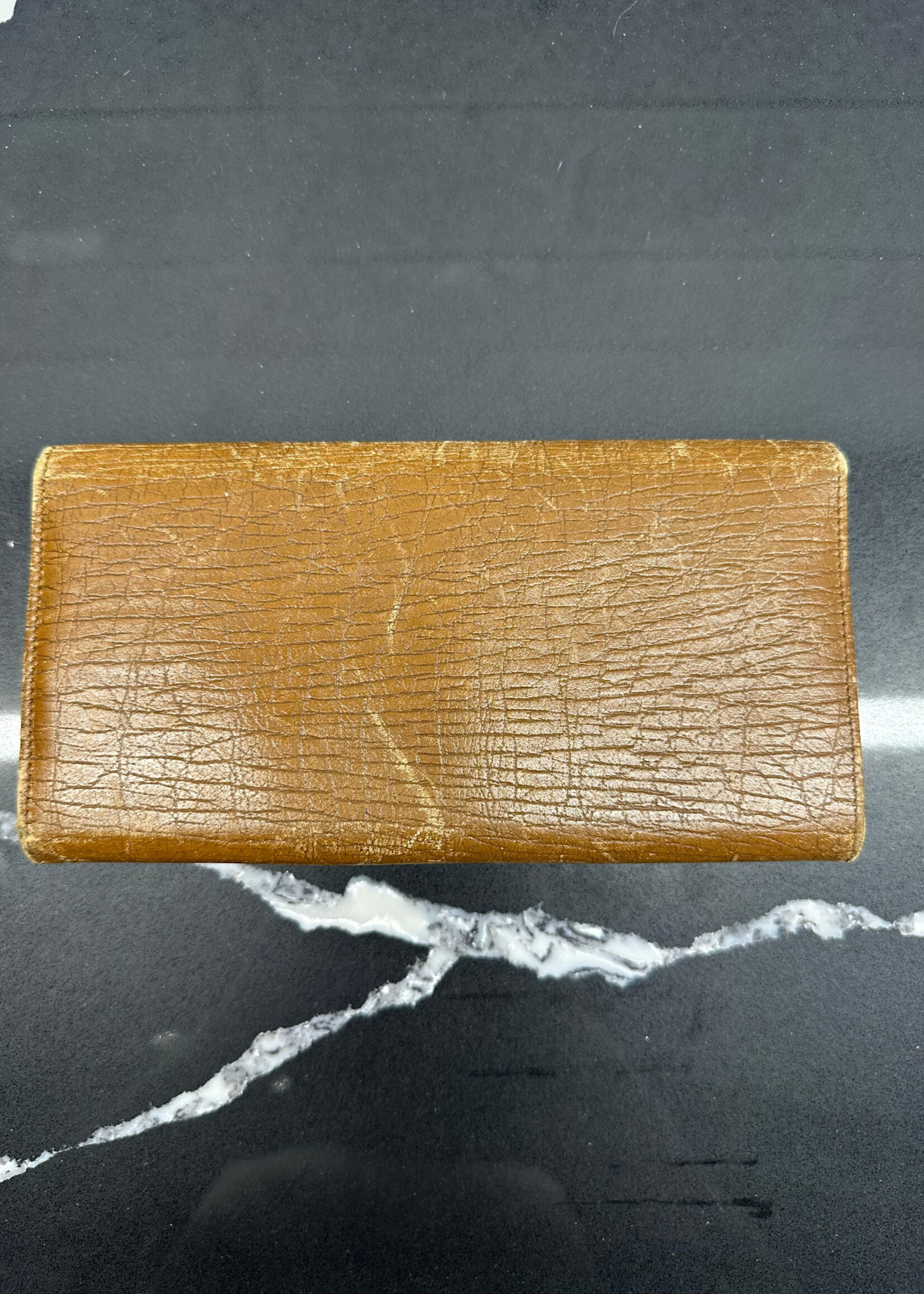 GUCCI BAMBOO BROWN WALLET AS IS