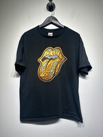 97 Rolling Stones Gold Black Tee XL