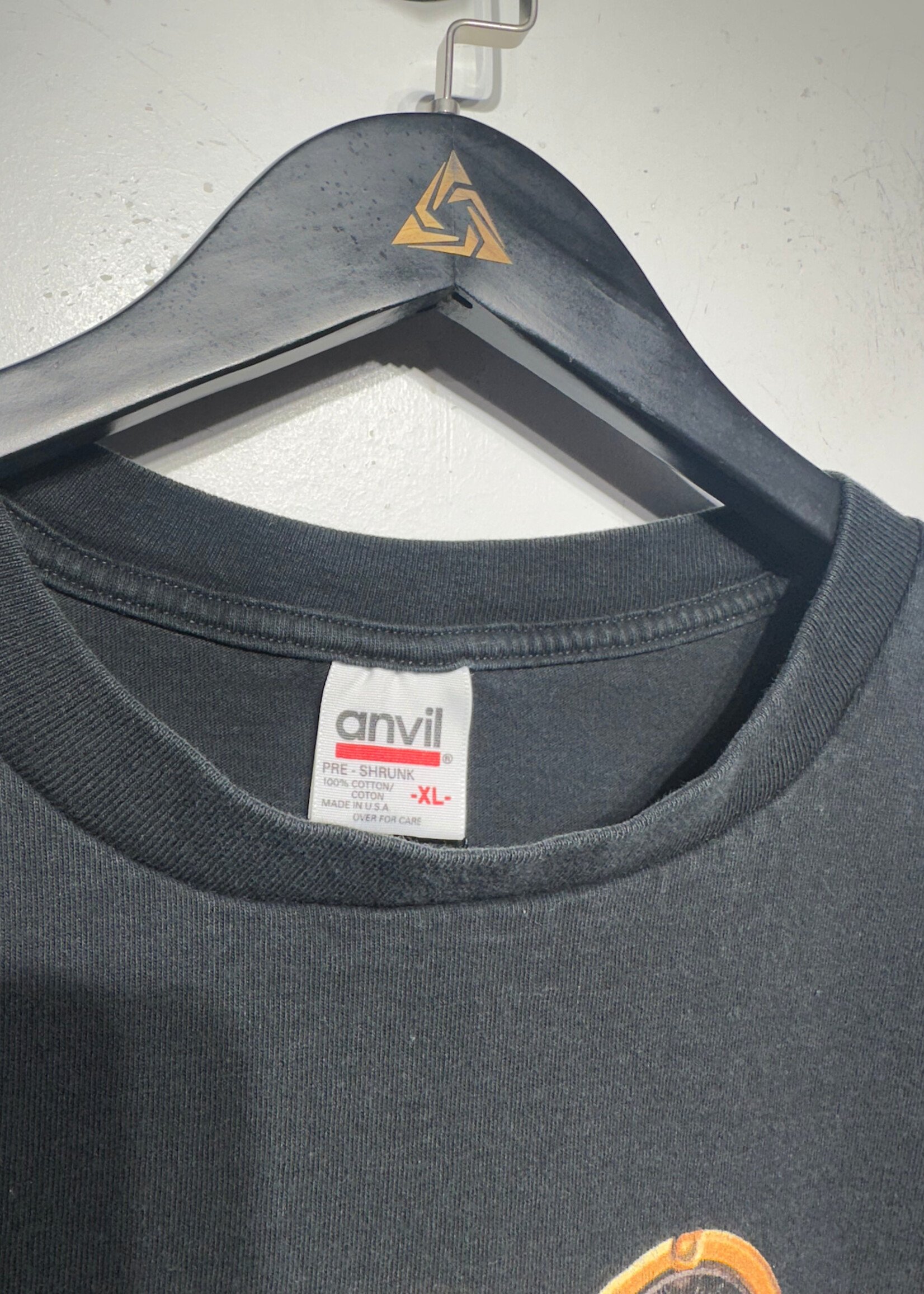 97 Rolling Stones Gold Black Tee XL