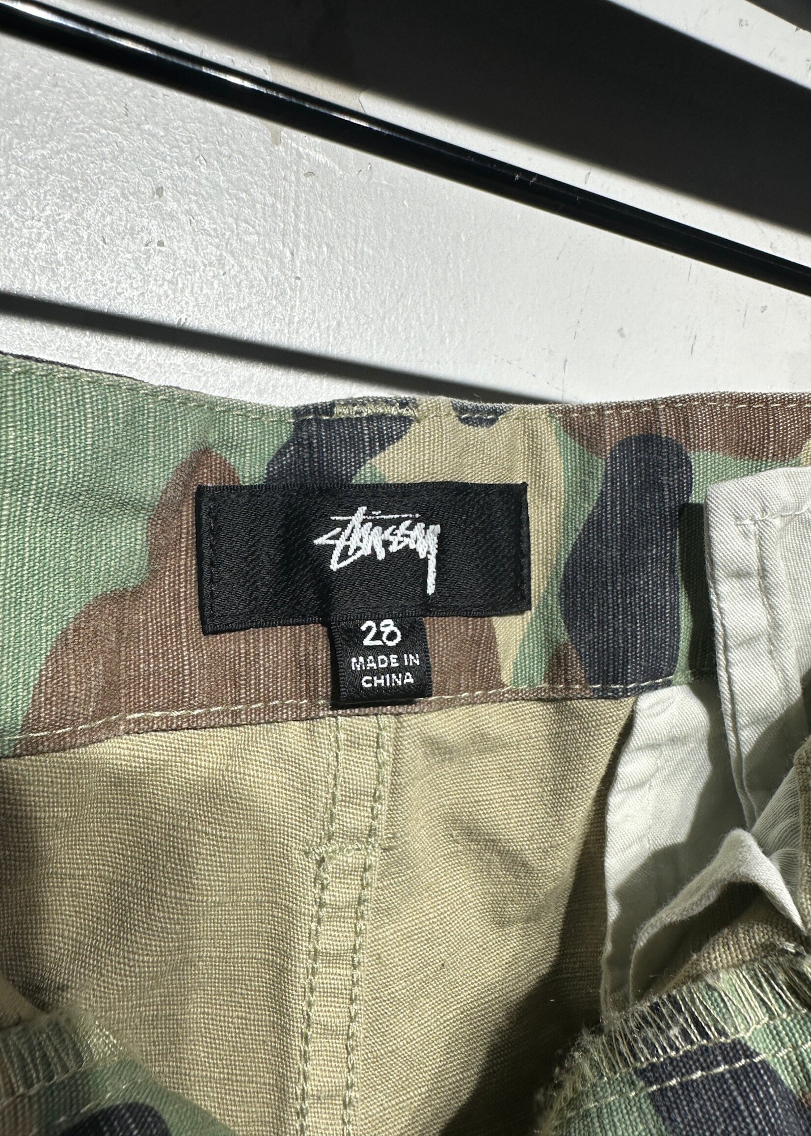Stussy Faded Camo Cargo Pants 28