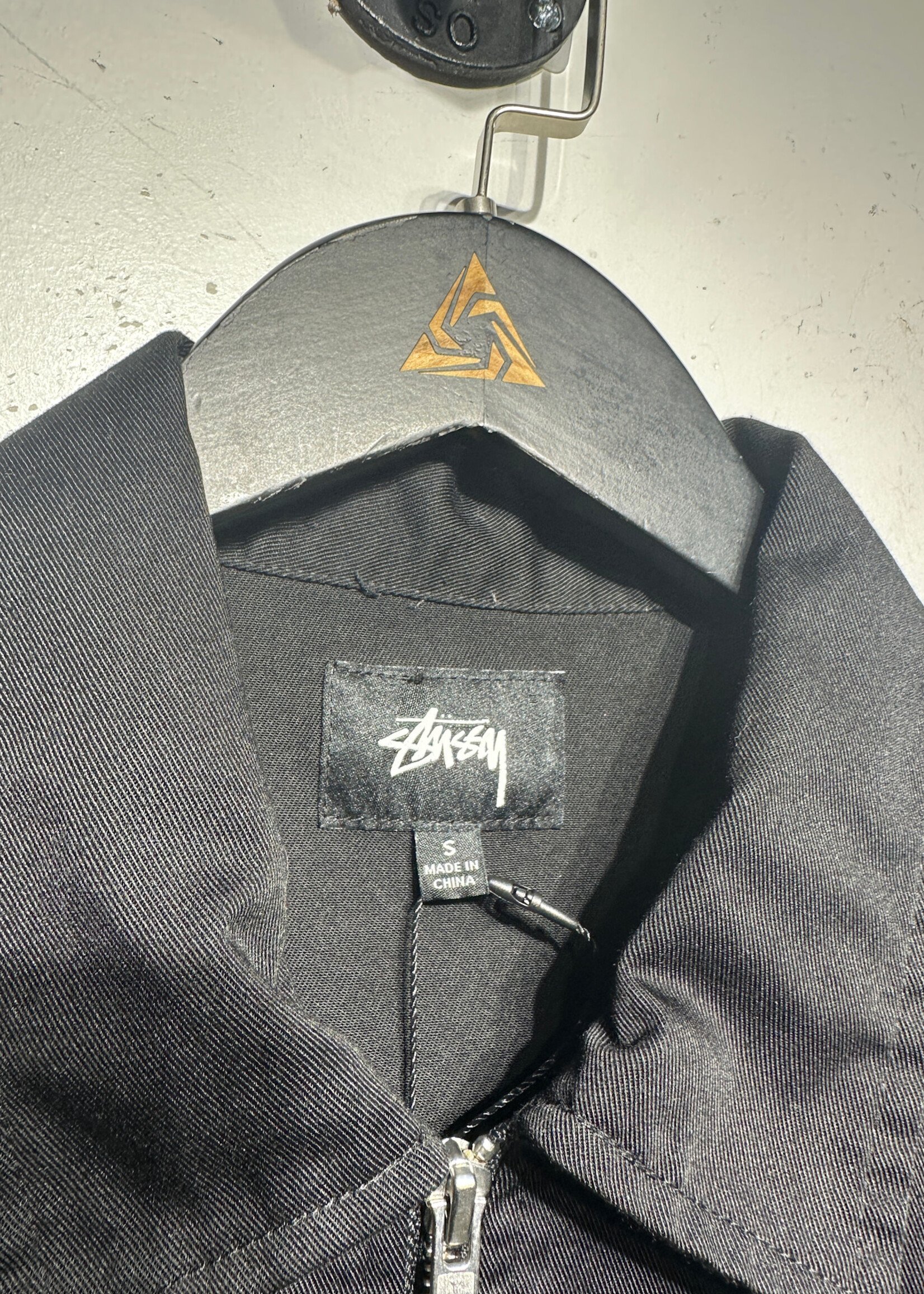 Stussy Black Zip  Shirt Masc S