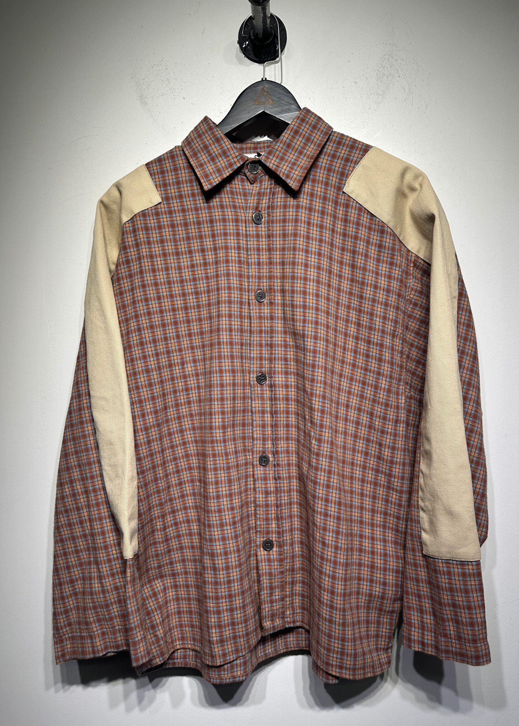 ACNE STUDIOS PLAID PATCH BU L
