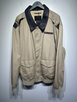 Cockpit Type A-2 Tan Leather Collar Jacket XXL