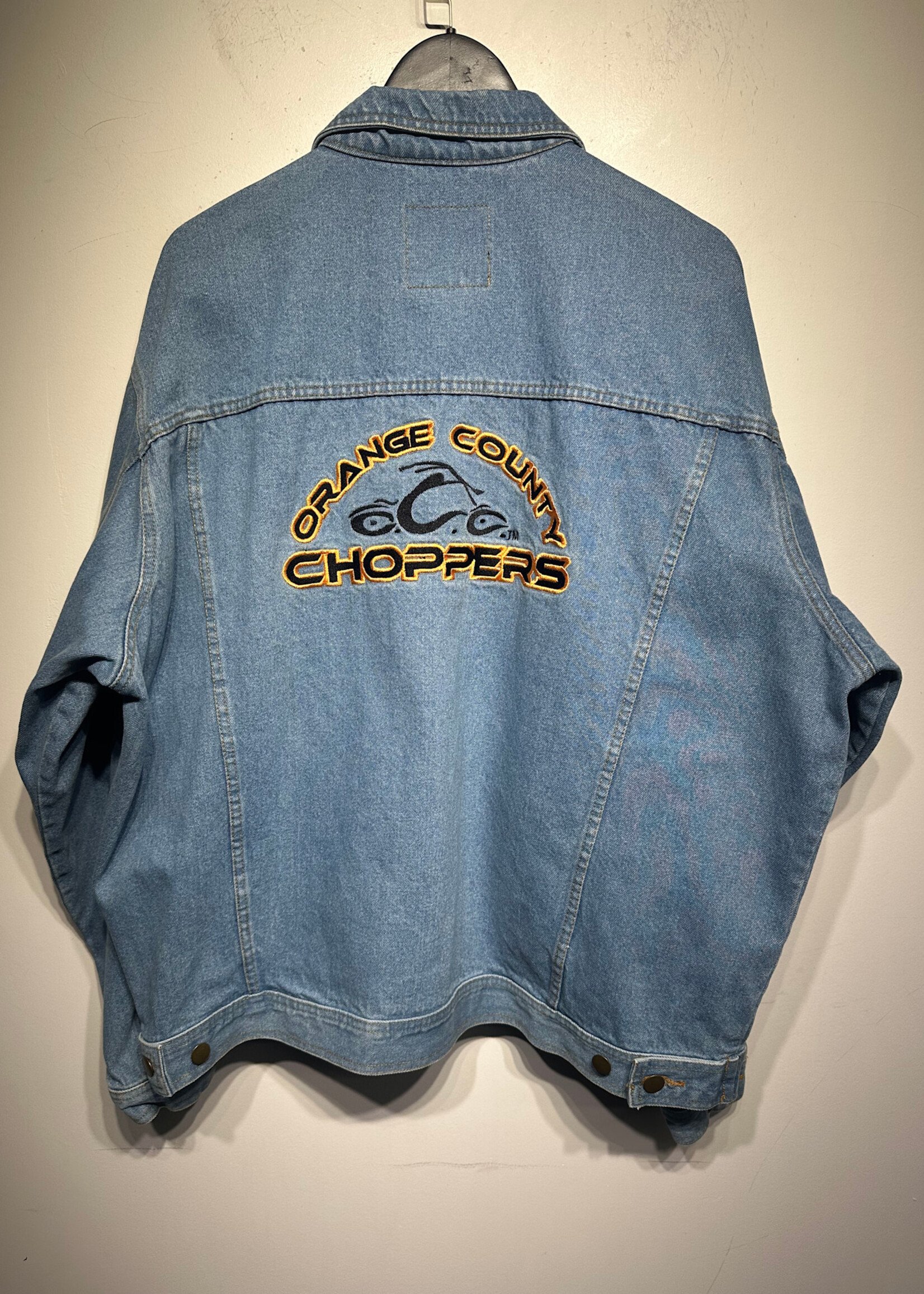 OC Choppers 90s Light Wash Trucker Jacket XXL