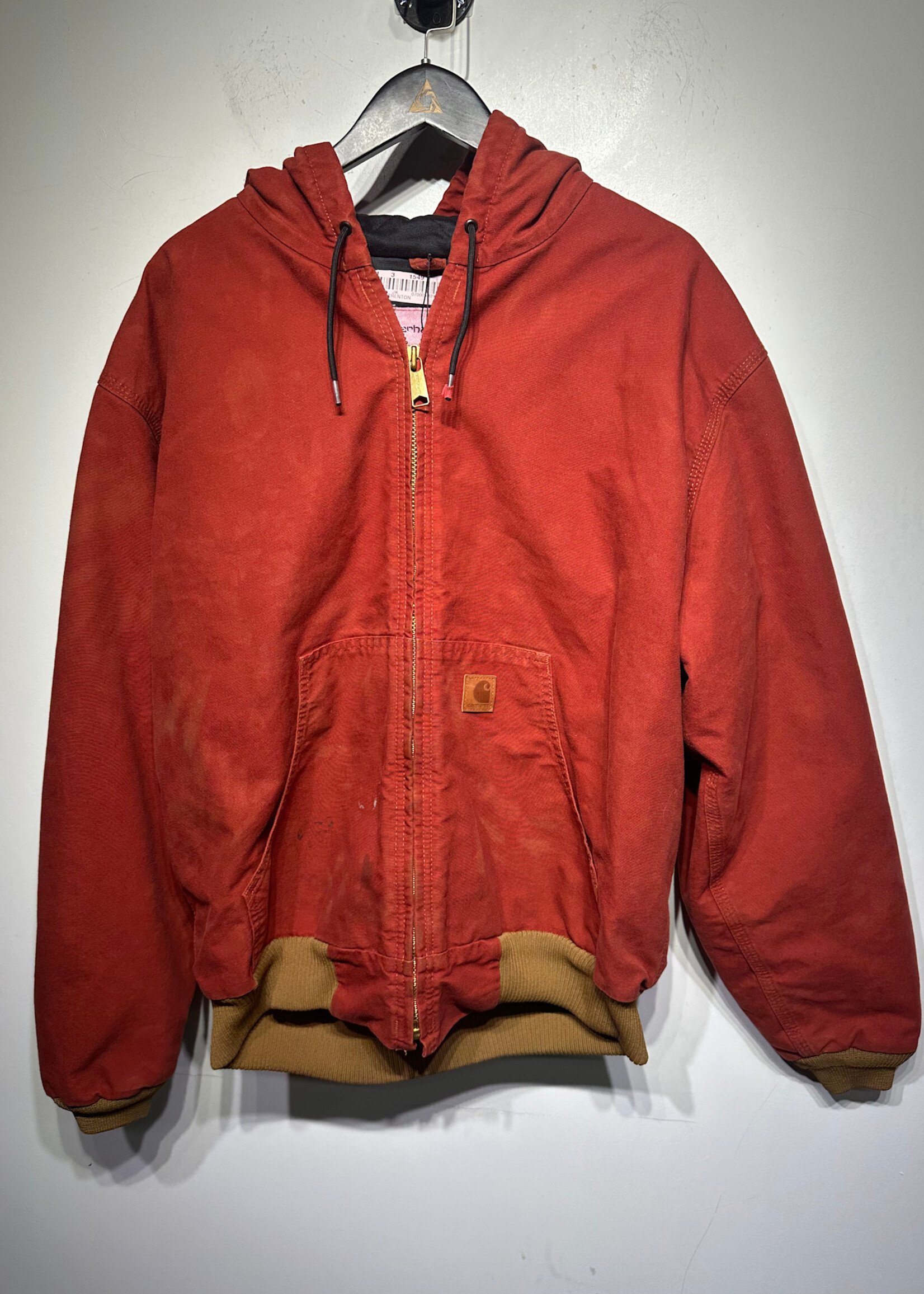 Carhartt 00s Red Active Hood Jacket Masc XL