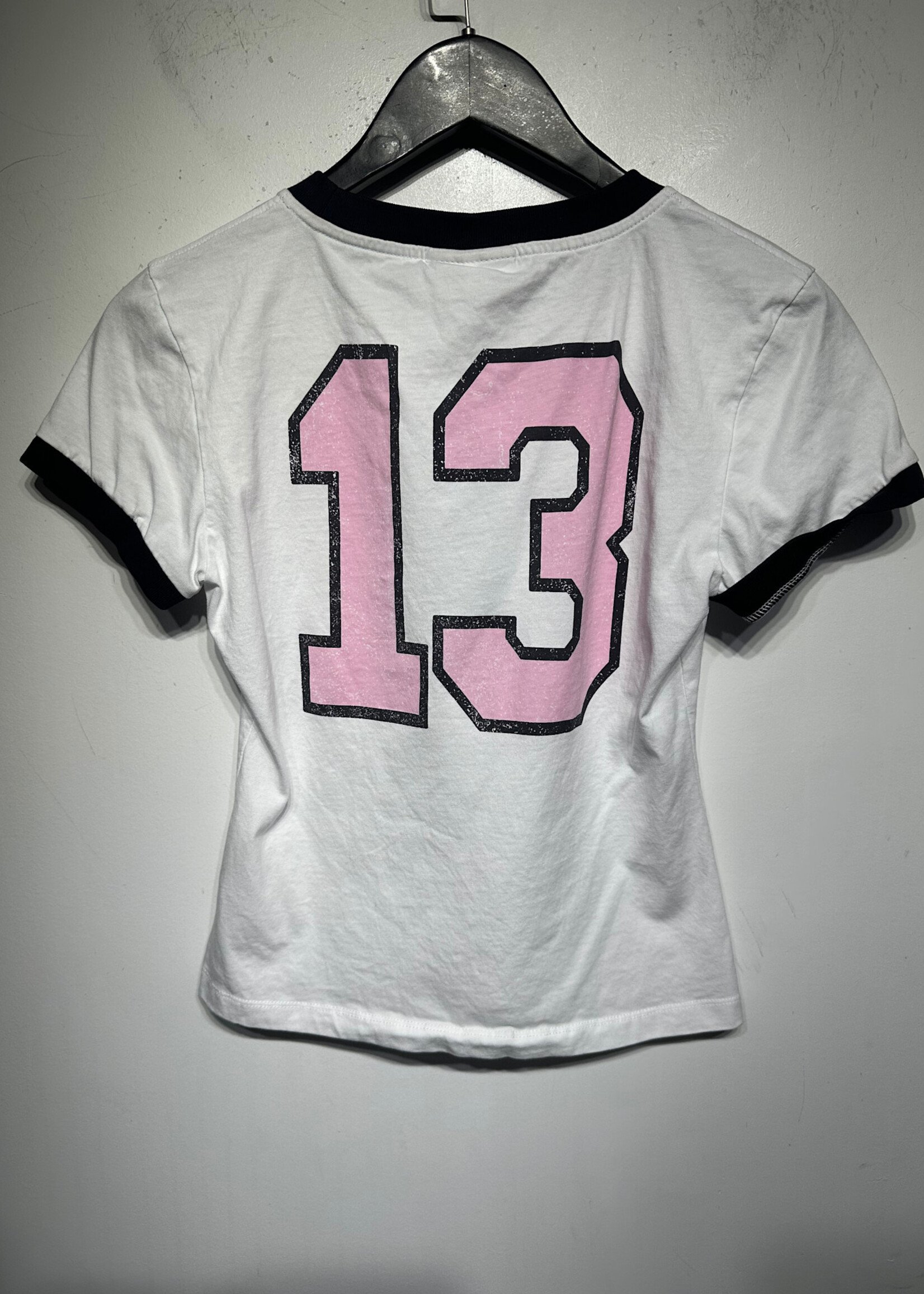 Ganni Witch "Have A Nice Day" Baby Tee XS