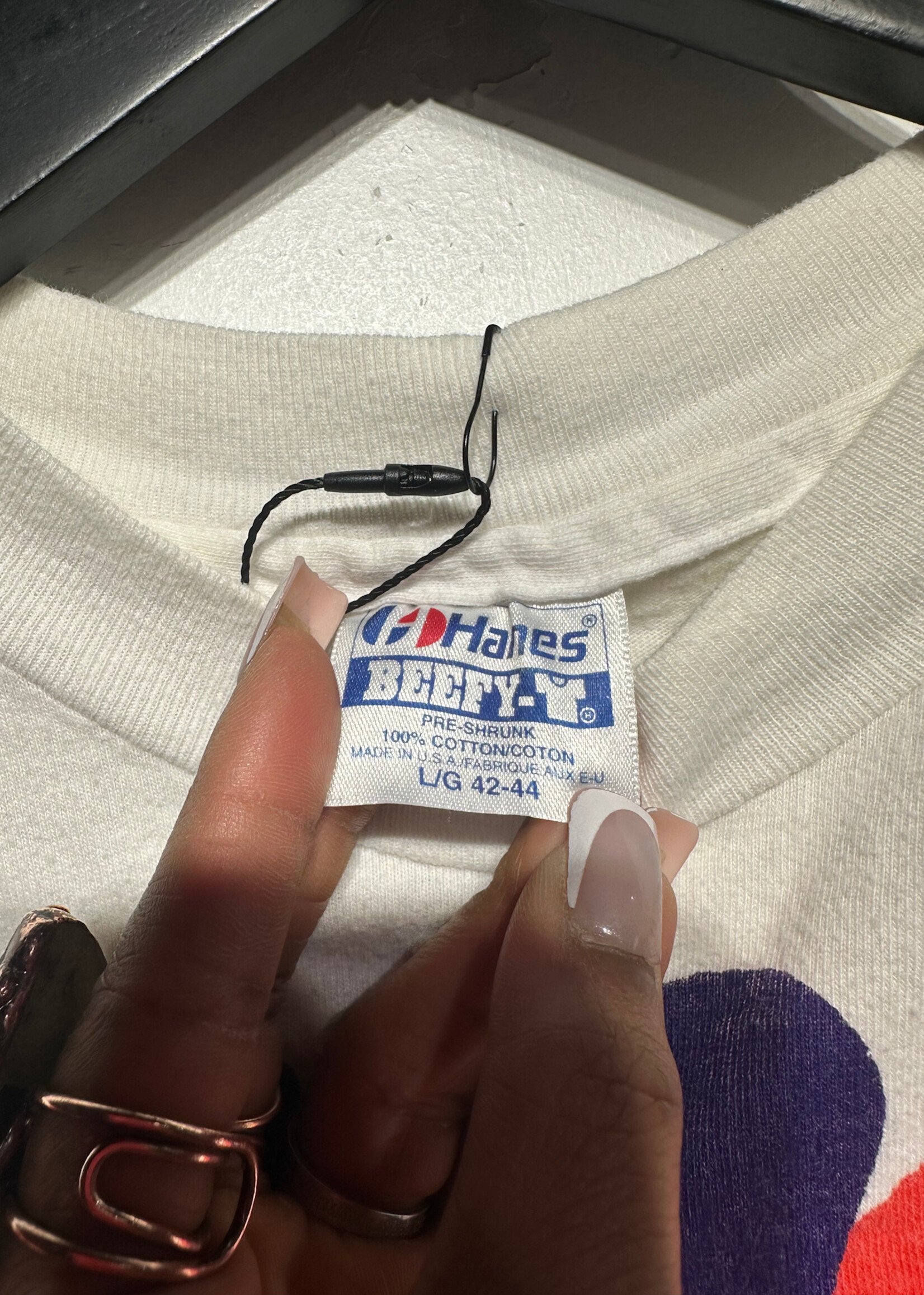 Vintage U2 Achtung Zoo TV Tour Tee L