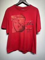 Chicago Bulls Lee Sports Red Vintage Tee XL