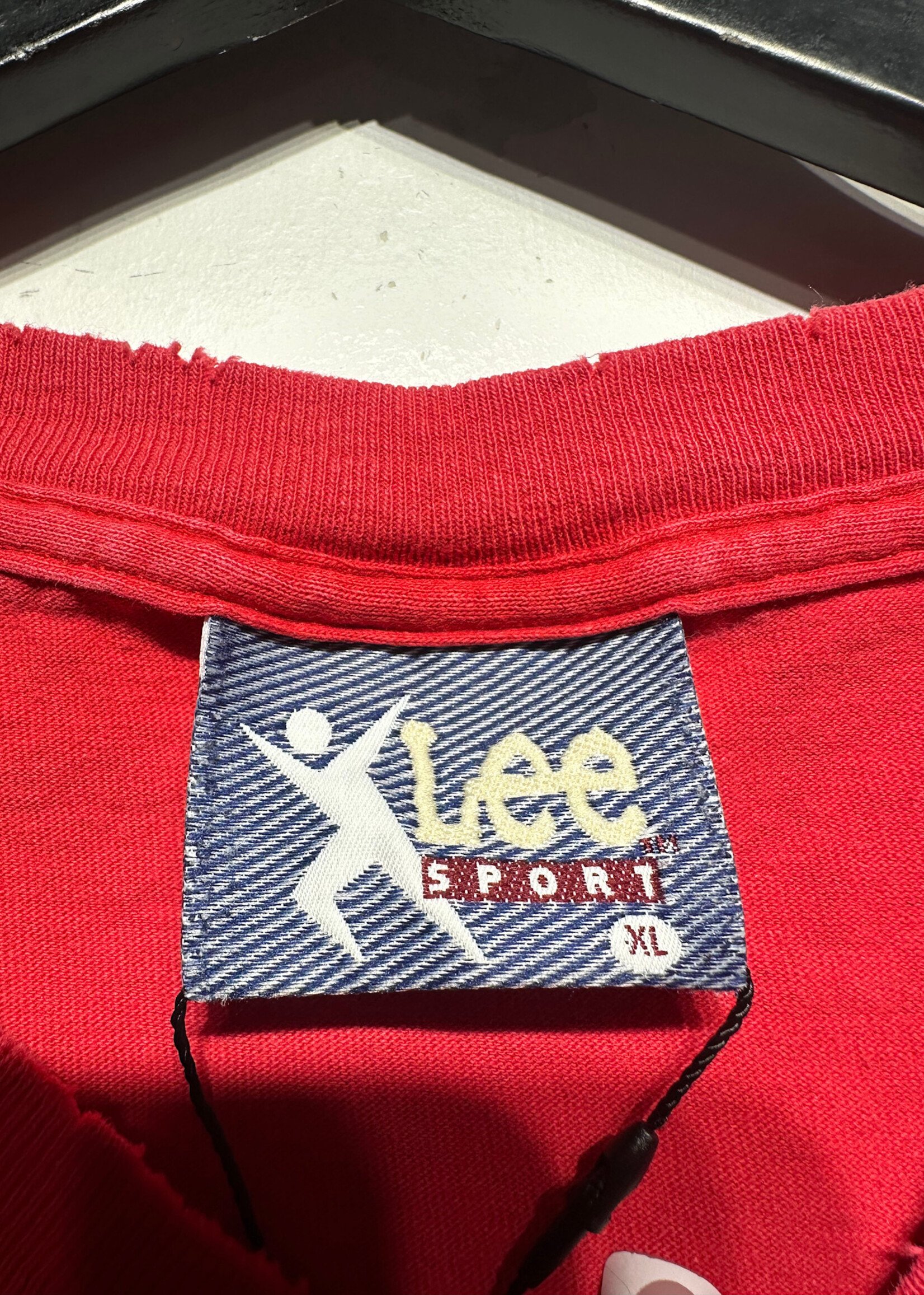 Chicago Bulls Lee Sports Red Vintage Tee XL