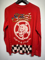 SMET Ed Hardy Red Moto LS L