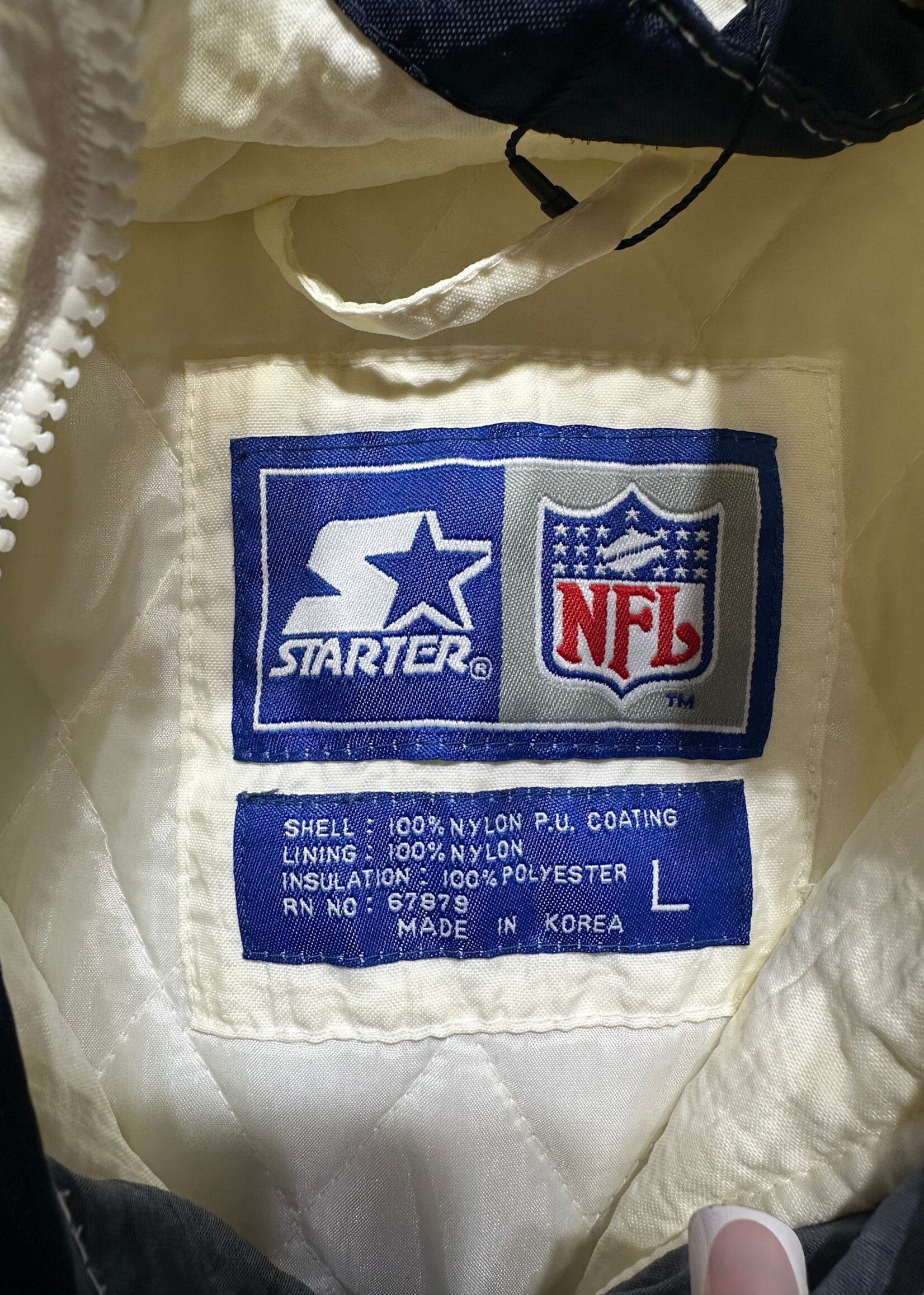 Starter Vintage Chargers Puffer Masc L