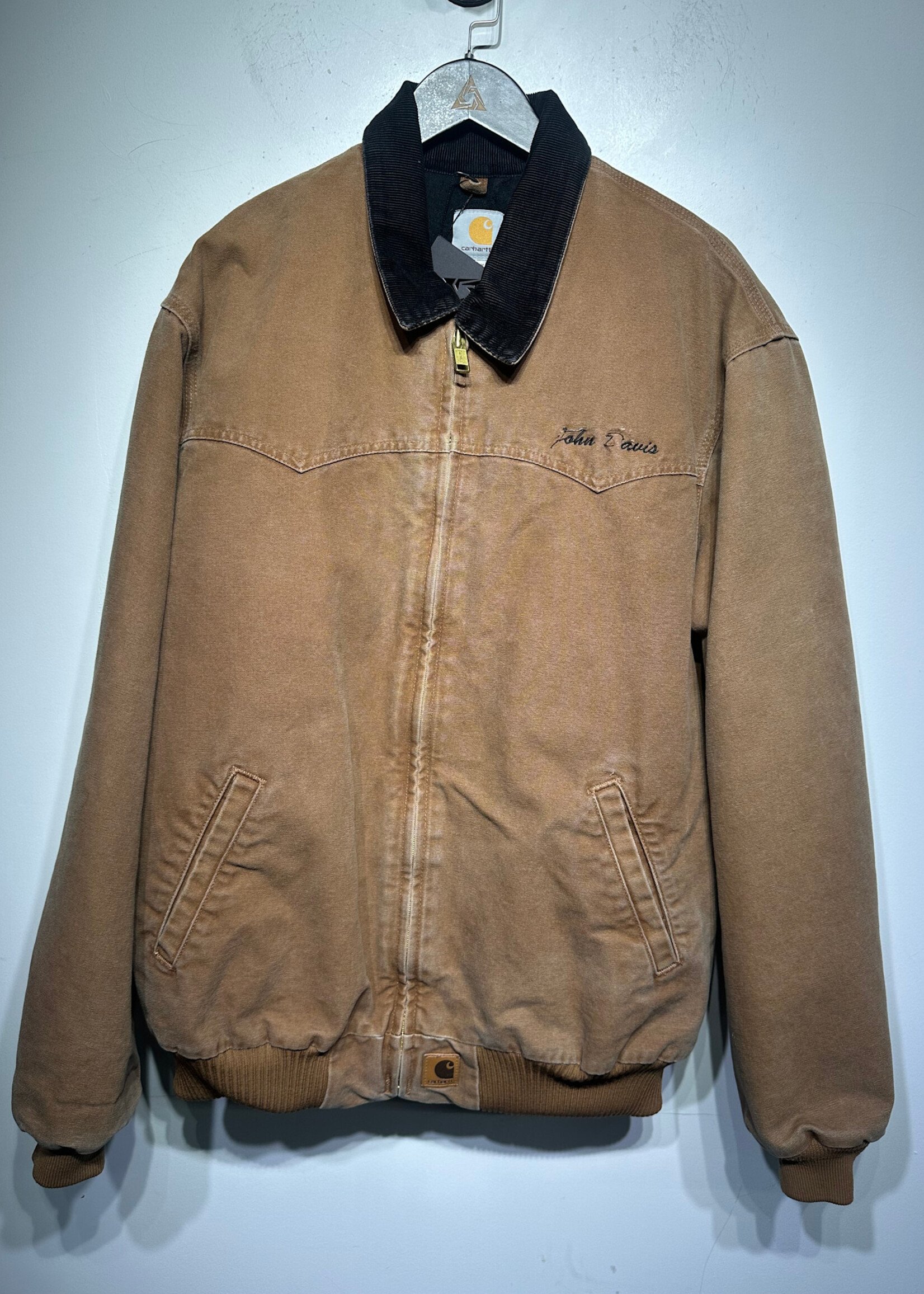 Carhartt JD Cord Collar Work Jacket XXL