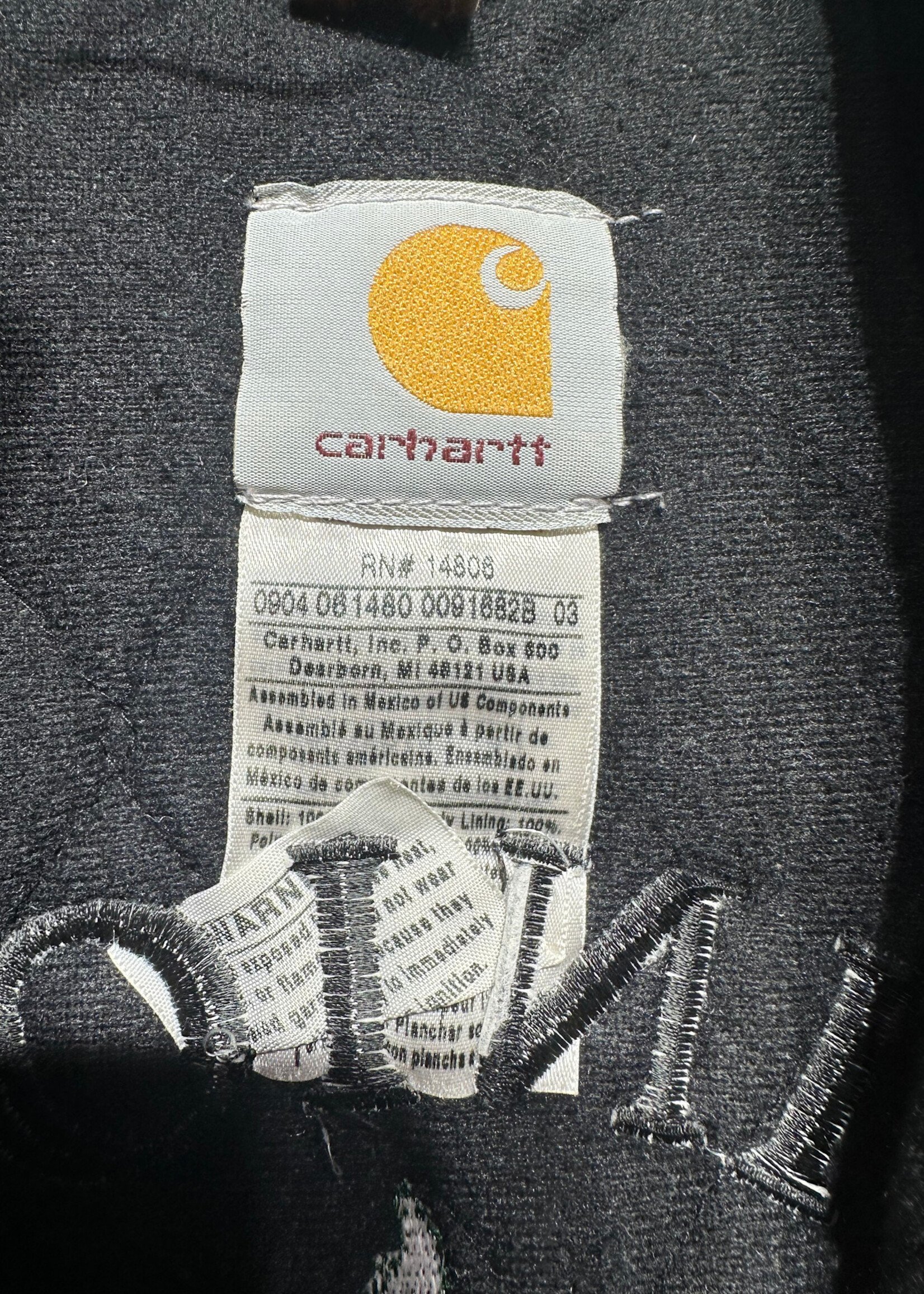 Carhartt JD Cord Collar Work Jacket XXL