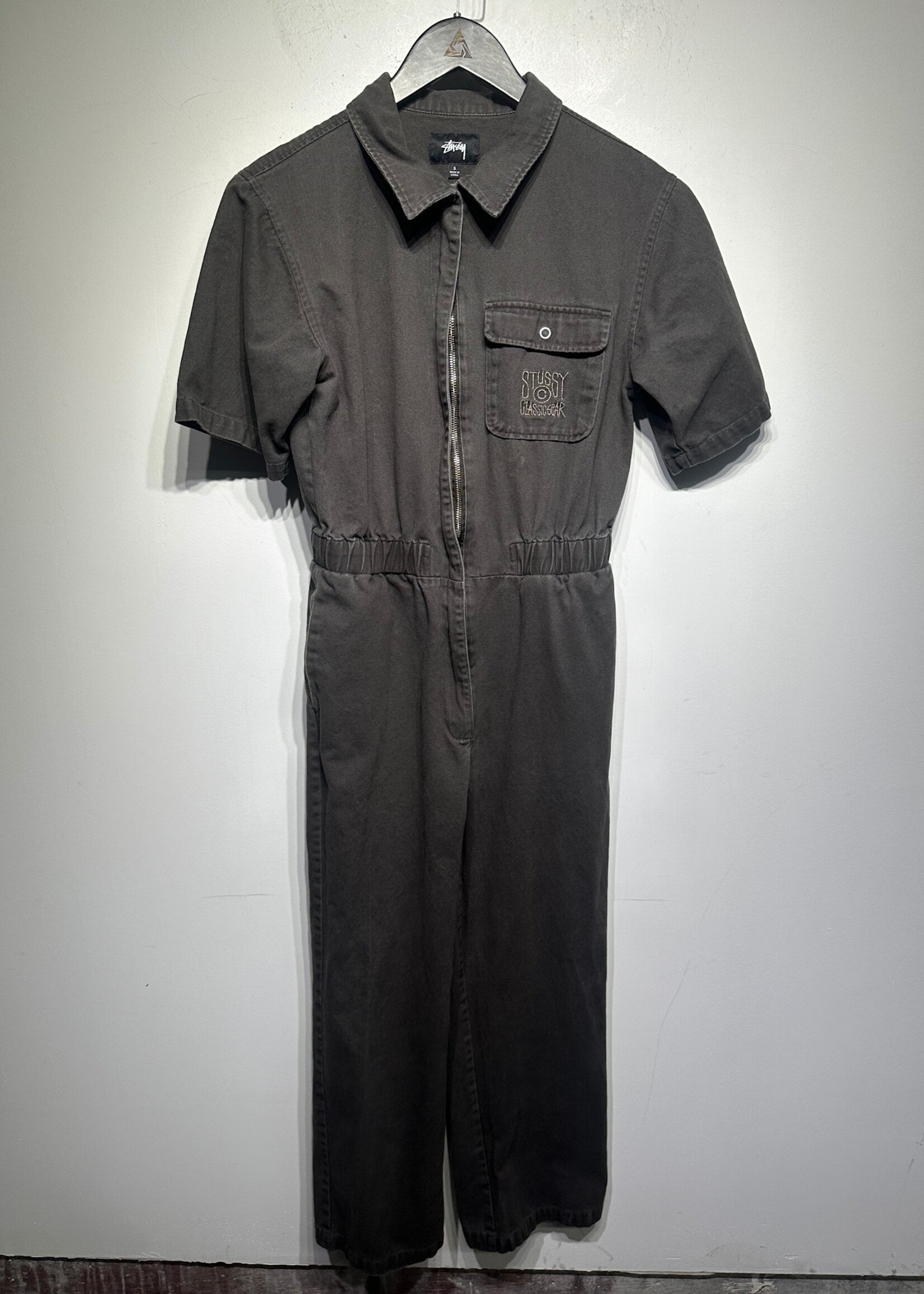 Stussy Classic Gear Dark Grey Jumpsuit Fem S