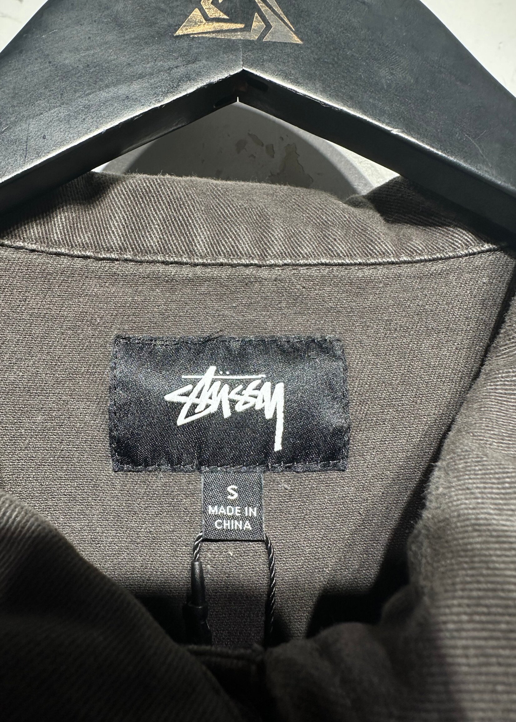 Stussy Classic Gear Dark Grey Jumpsuit Fem S