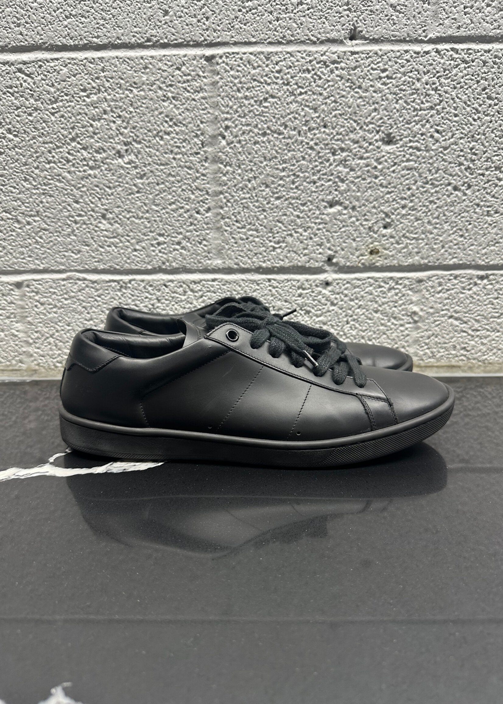 Saint Laurent Black 'Court' Classic Sneakers 42/9