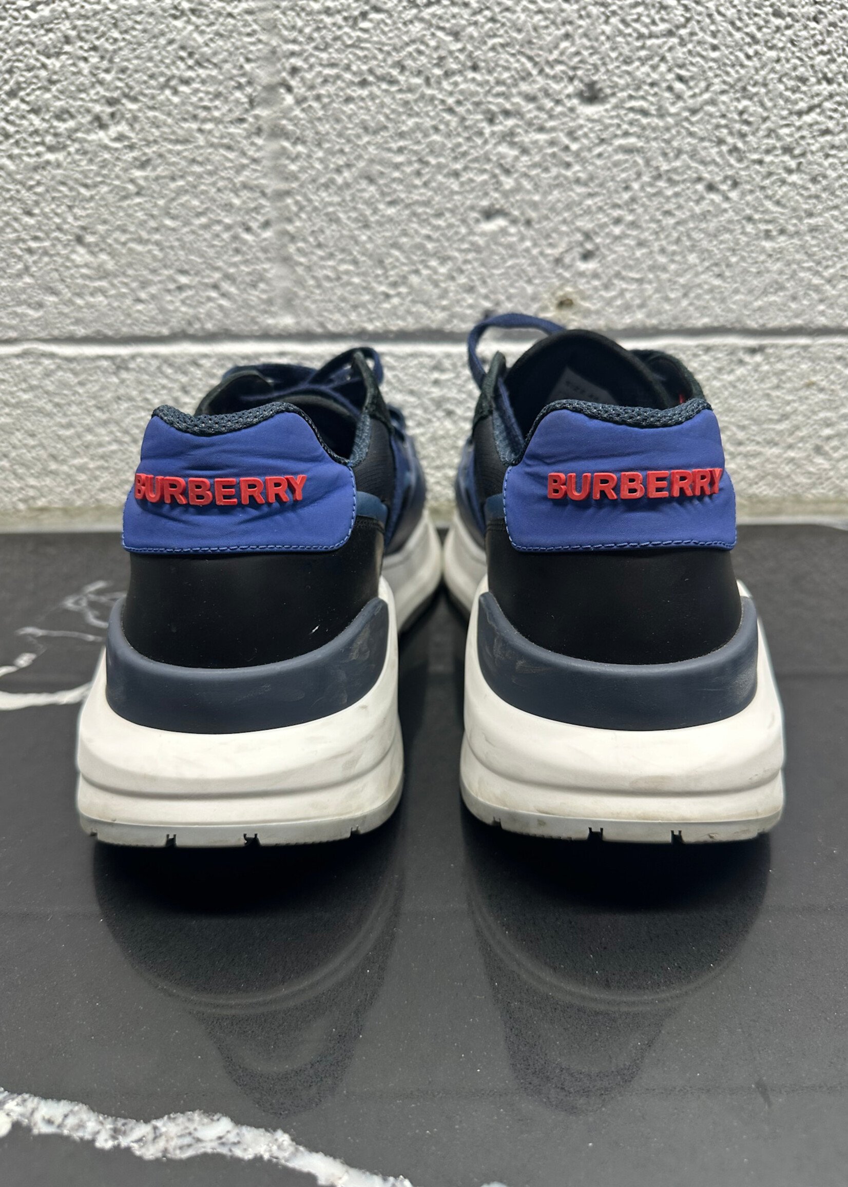 Burberry Blue Velcro Sneaker Masc 11