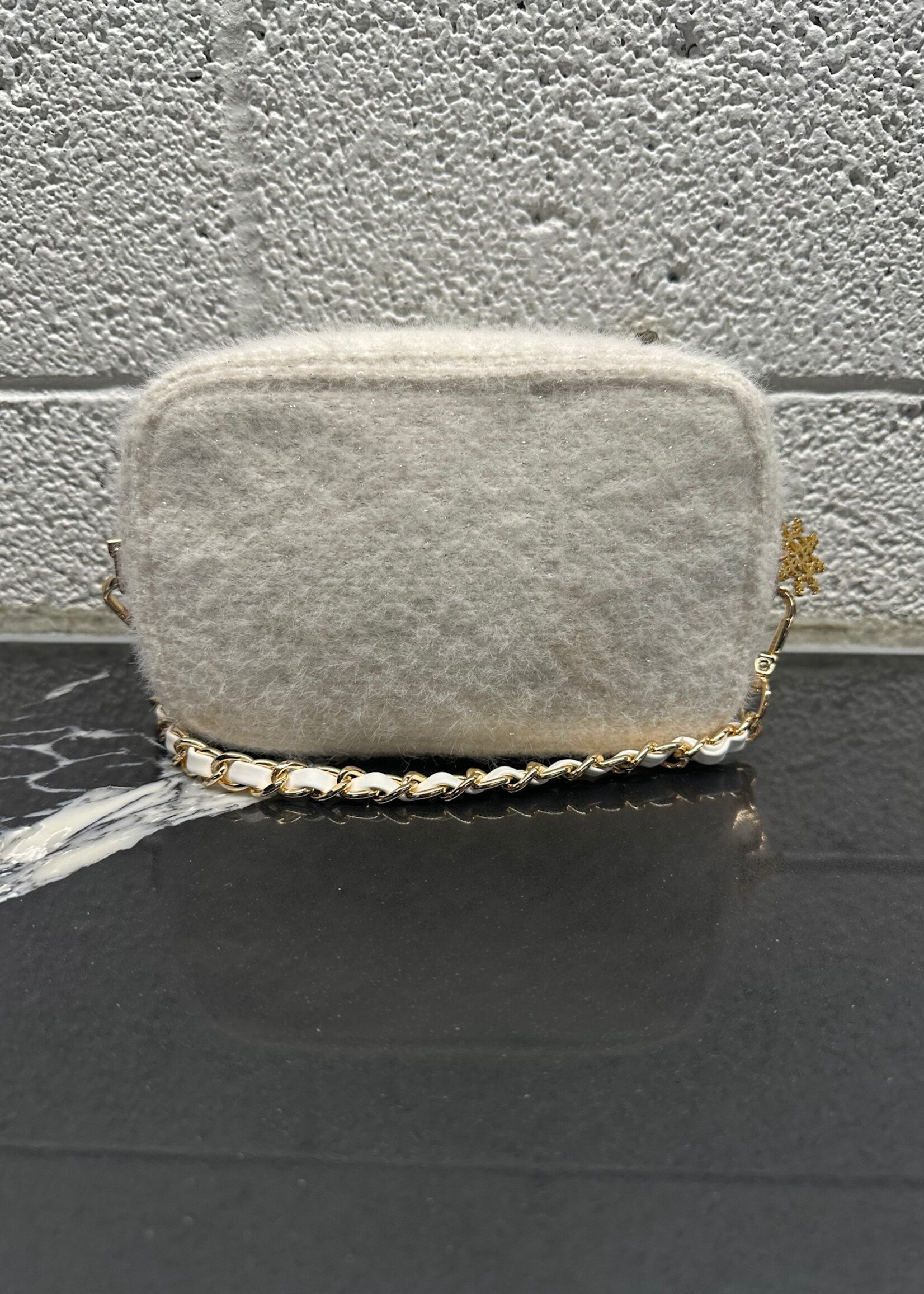 Chanel Beaute White Crossbody