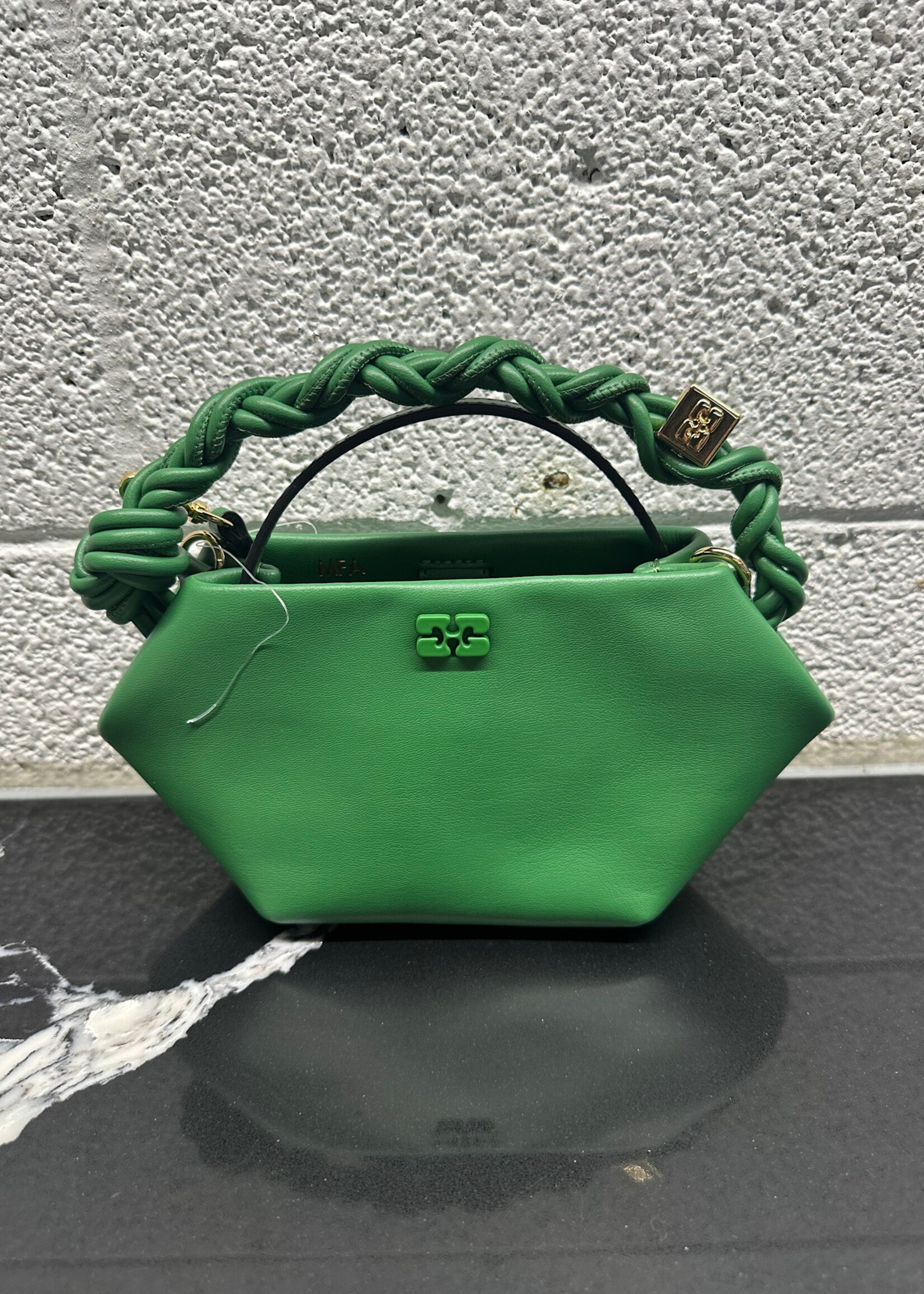 Ganni Green Boo Bag