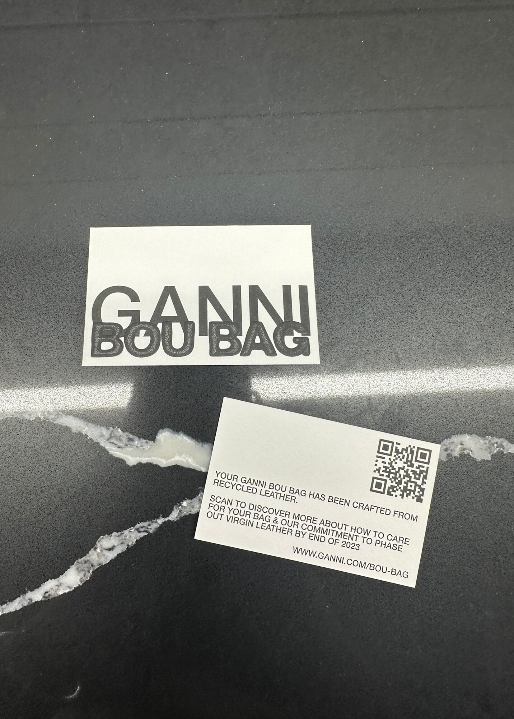 Ganni Green Boo Bag