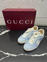 gucci Blue Double G Logo Sneaker Fem 6.5