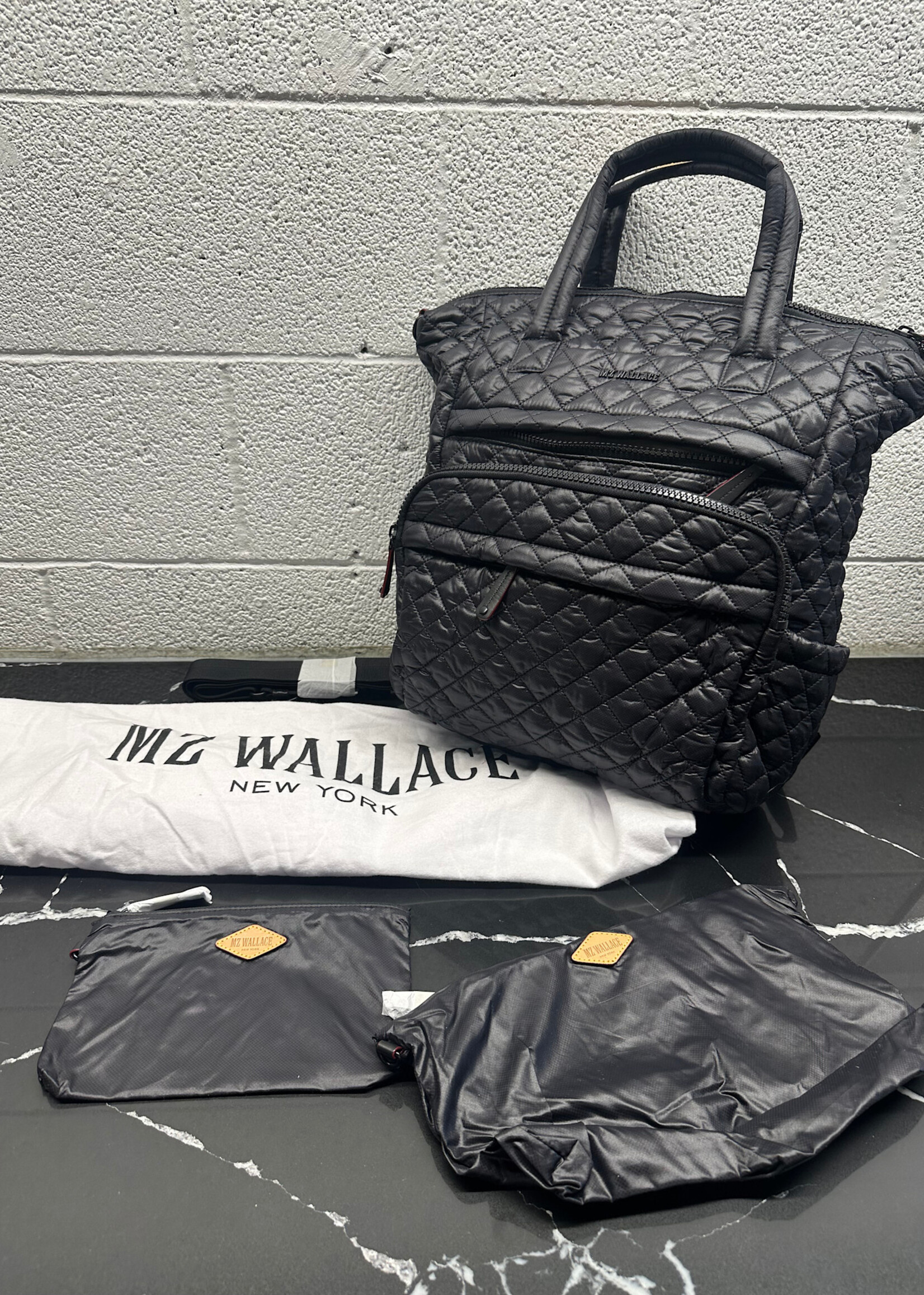 MZ Wallace Utility Quilted Backpack Retail: $345