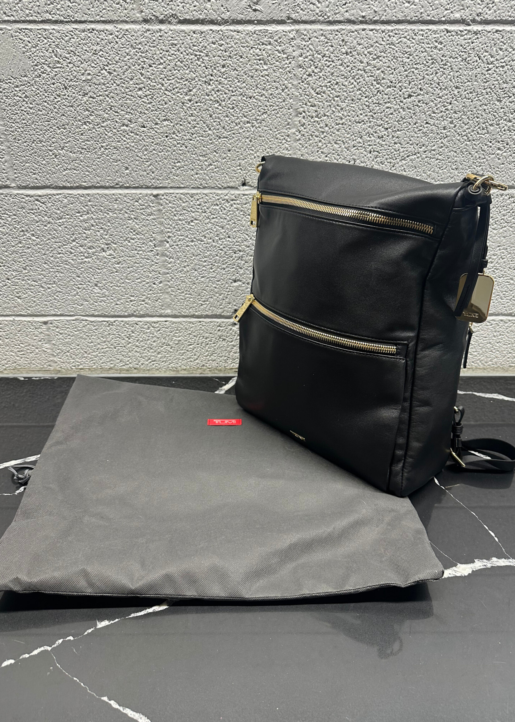 Tumi Voyageur Leigh Backpack Tote Retail: $625