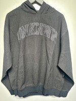 NWT UNKNWN Black Crepe Hoodie M