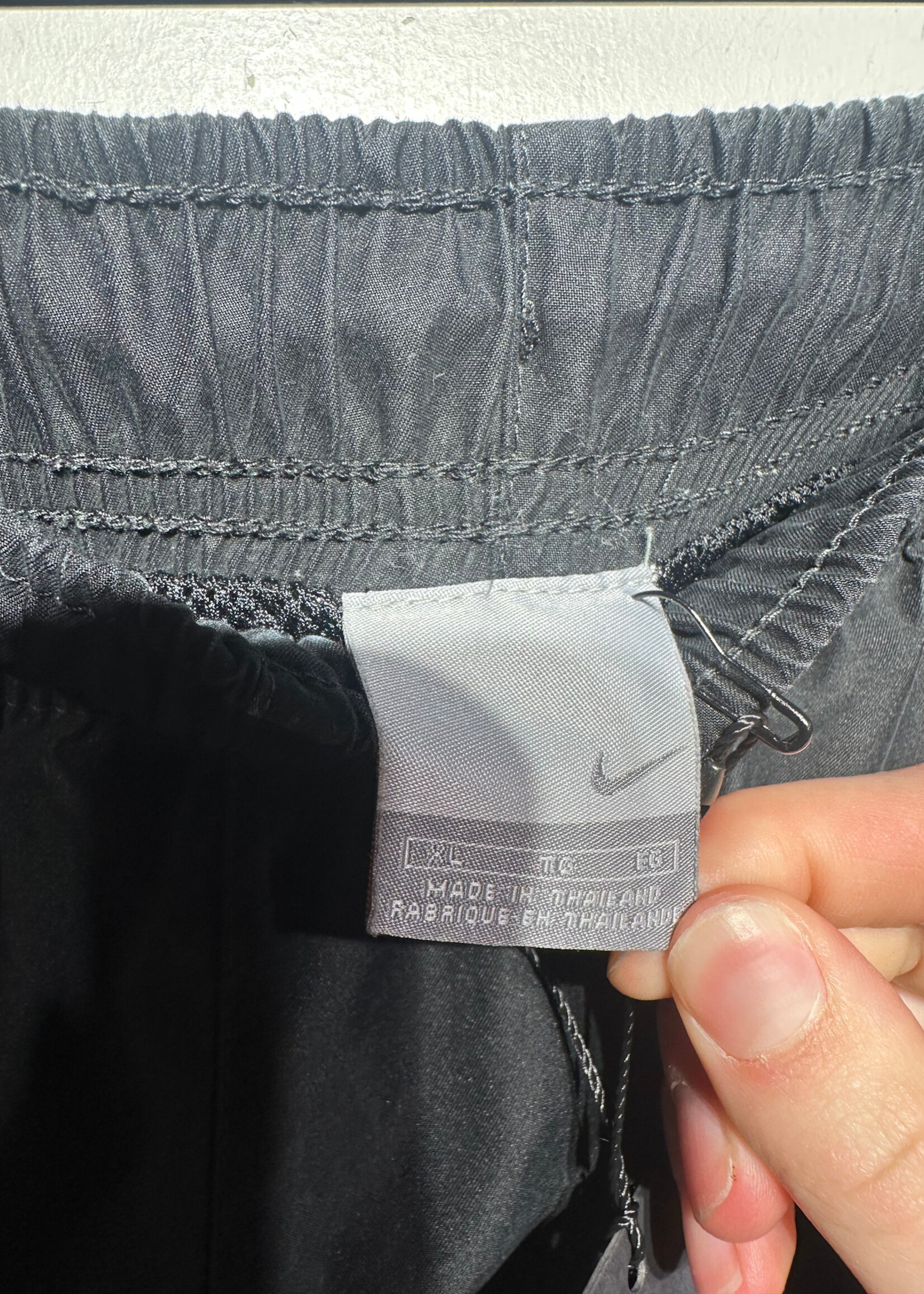 Nike 2000s Black Cargo Sweat Pants XL/Masc 36