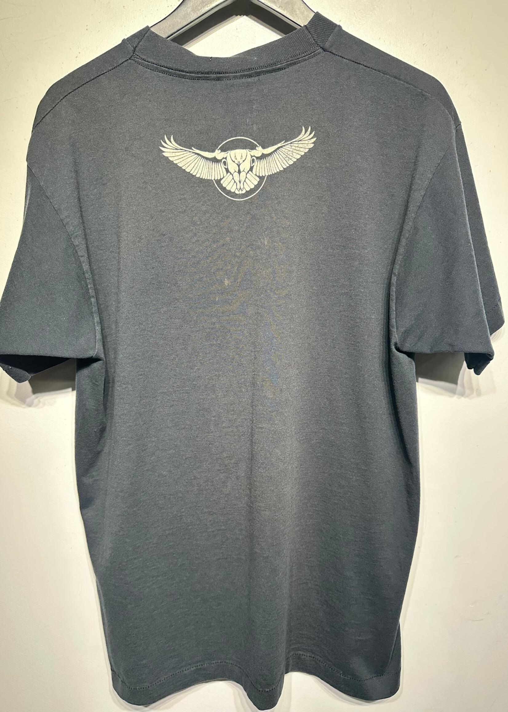 Screen Stars 90s Black Owl Tee XL